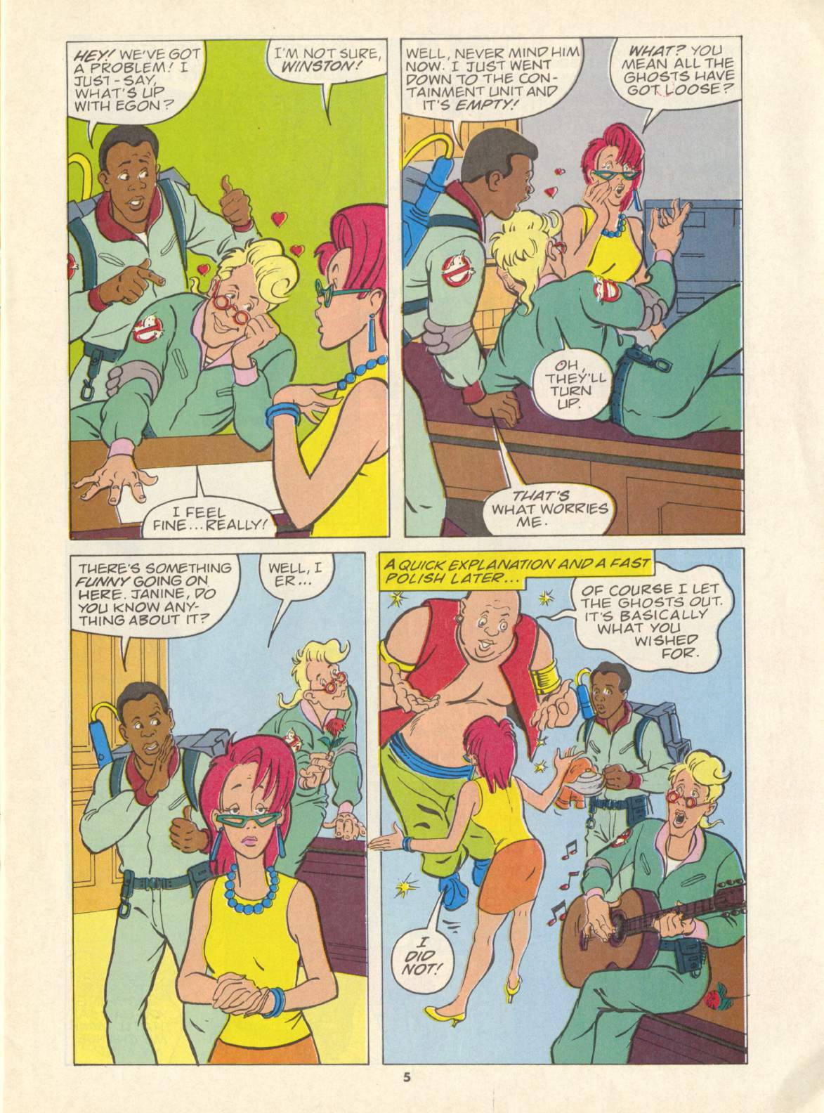 Read online The Real Ghostbusters comic -  Issue #140 - 21
