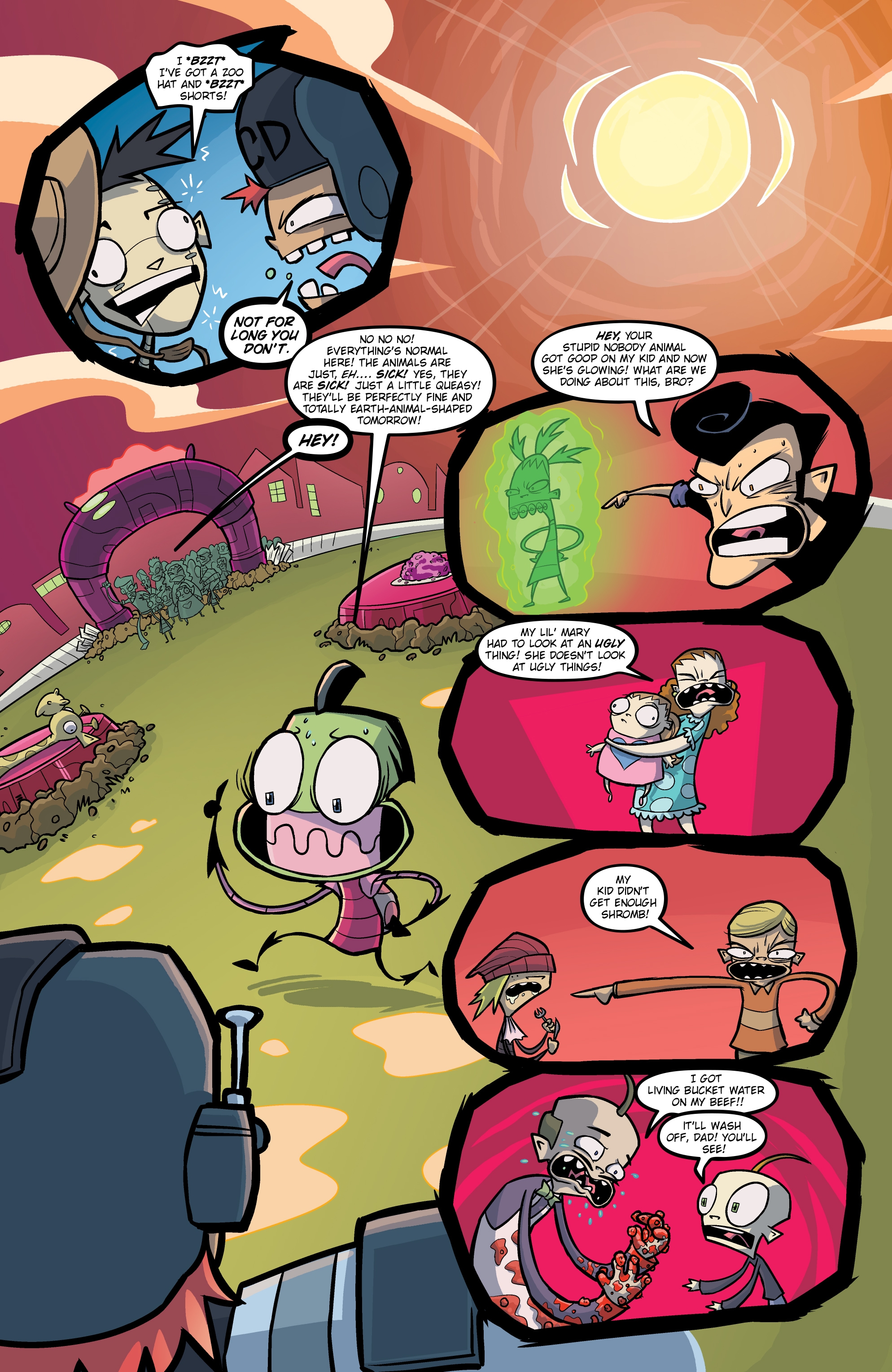 Read online Invader Zim comic -  Issue # _TPB 4 - 91