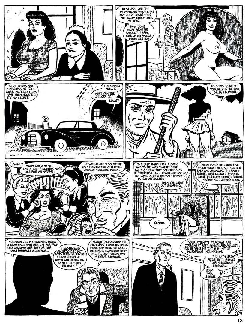 Read online Love and Rockets (1982) comic -  Issue #47 - 15