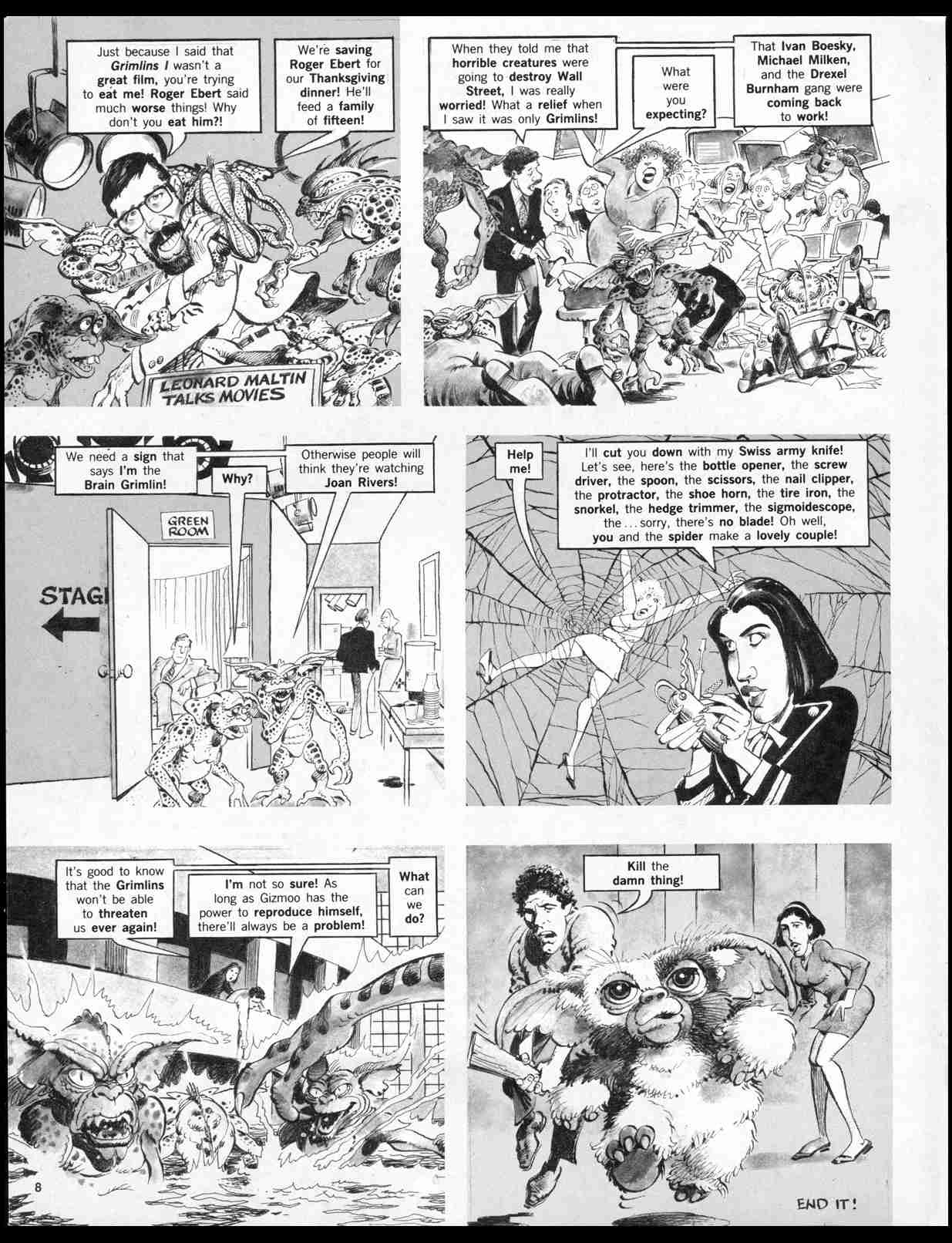 Read online MAD comic -  Issue #298 - 10