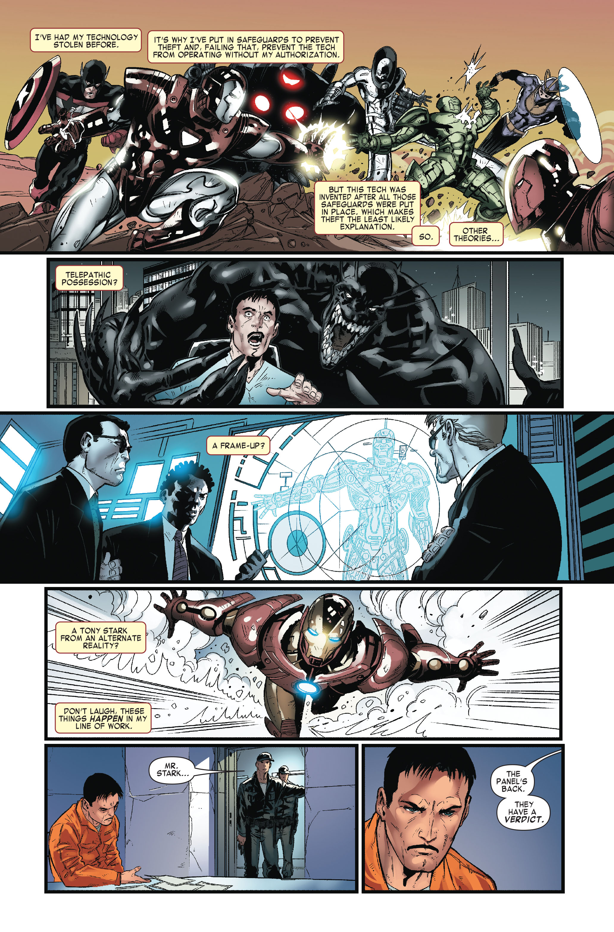 Read online Iron Man vs. Whiplash comic -  Issue # _TPB - 30