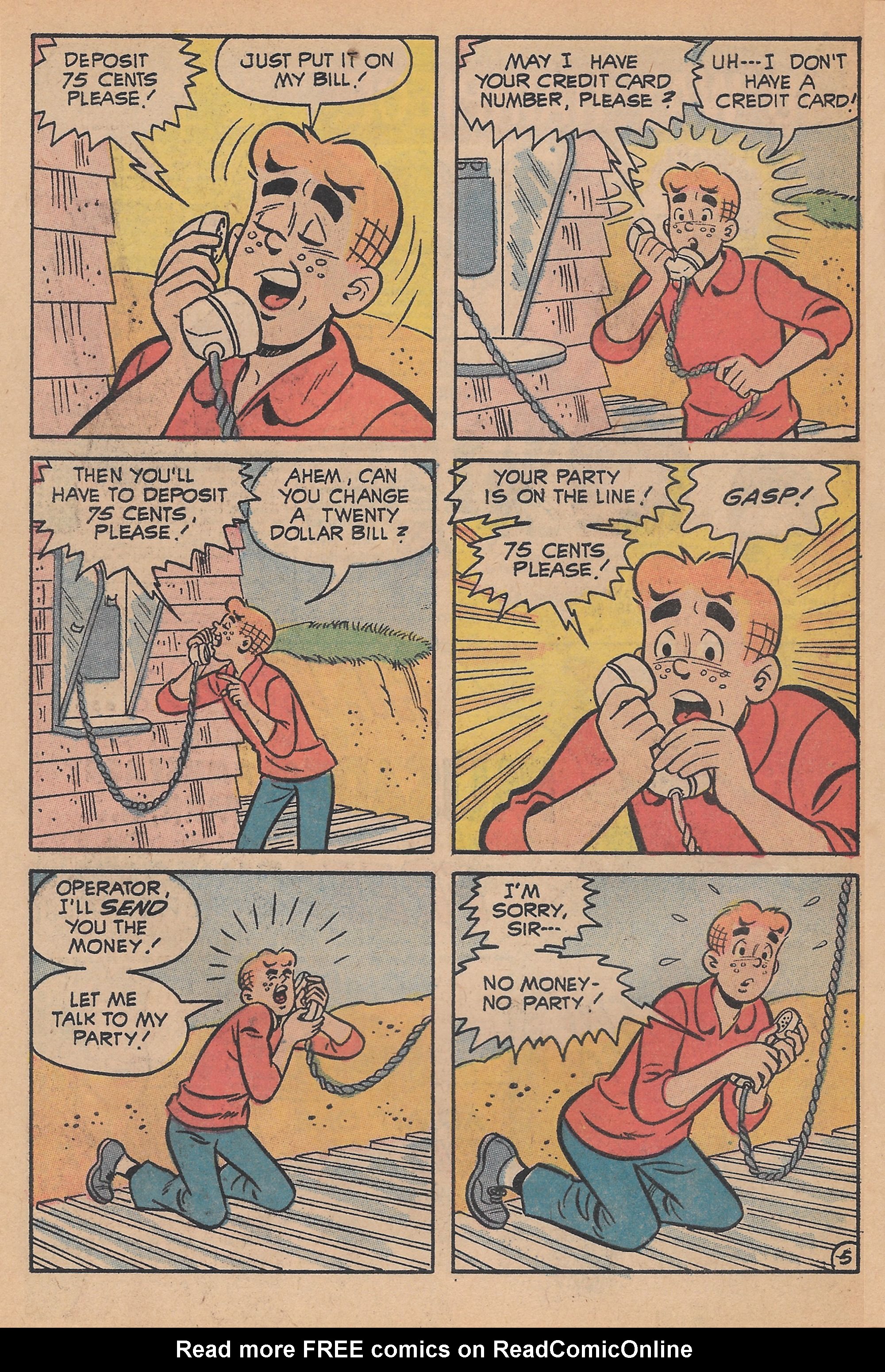 Read online Reggie and Me (1966) comic -  Issue #50 - 34