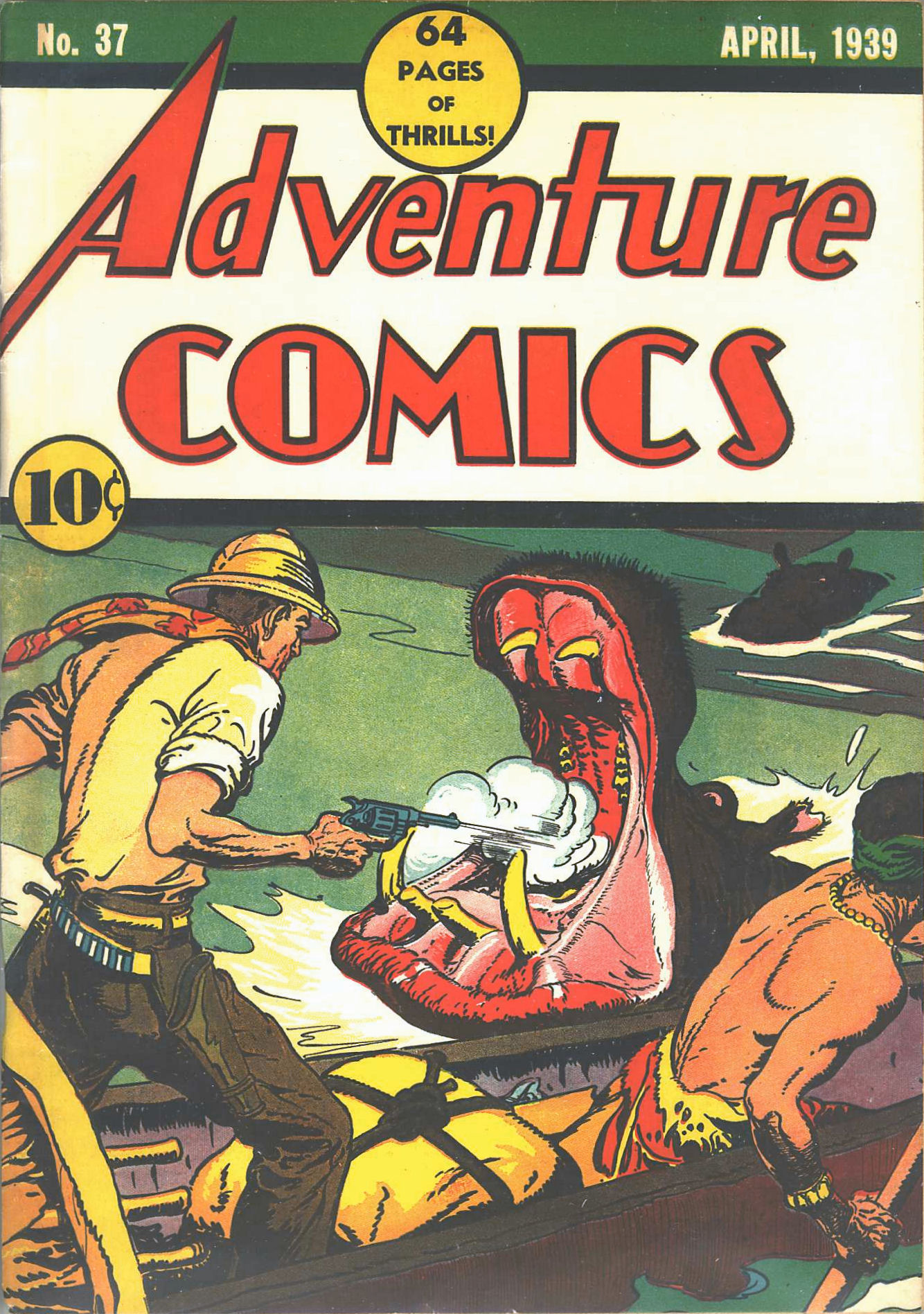 Read online Adventure Comics (1938) comic -  Issue #37 - 2