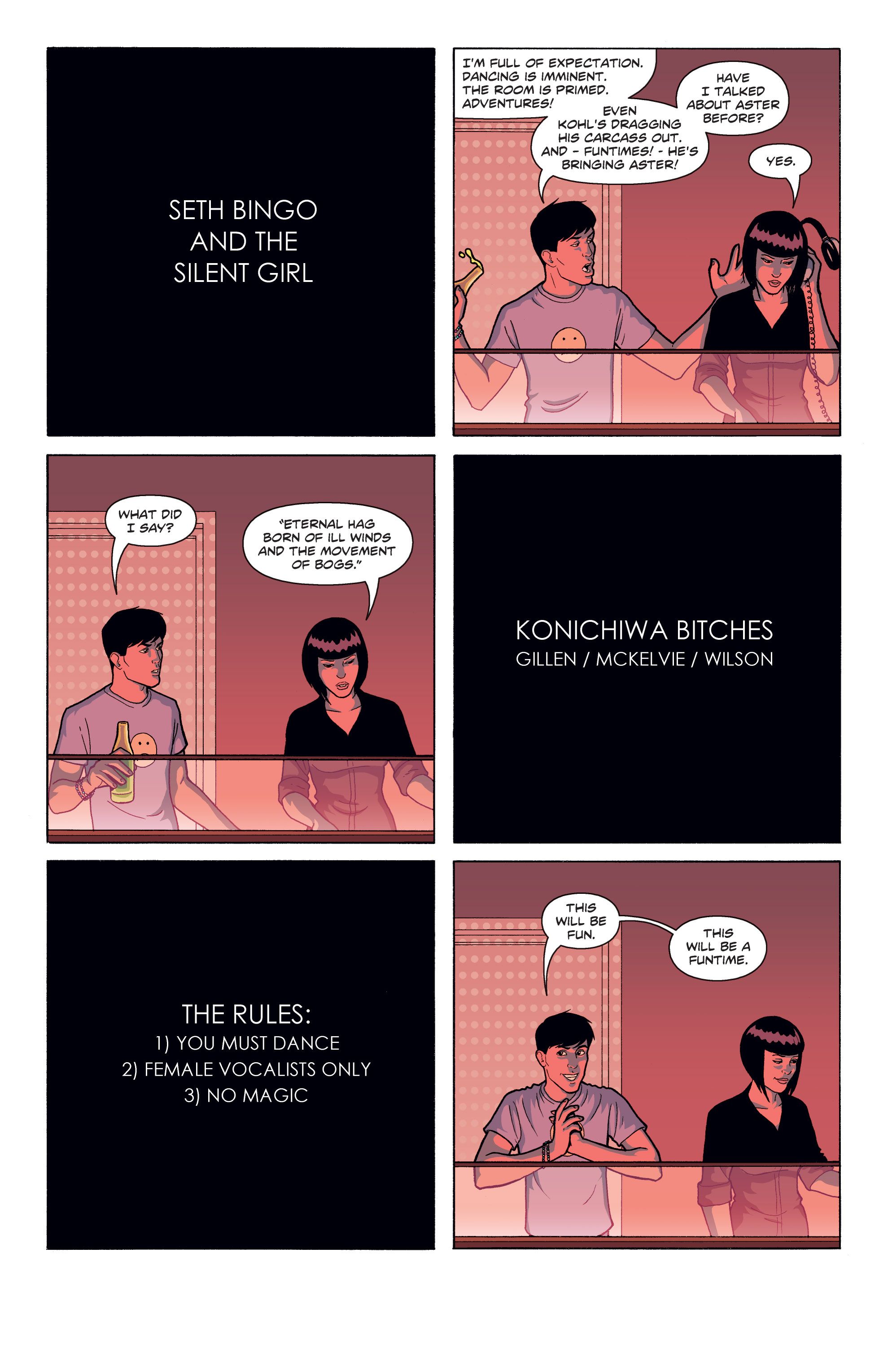 Read online Phonogram: The Singles Club comic -  Issue #4 - 4