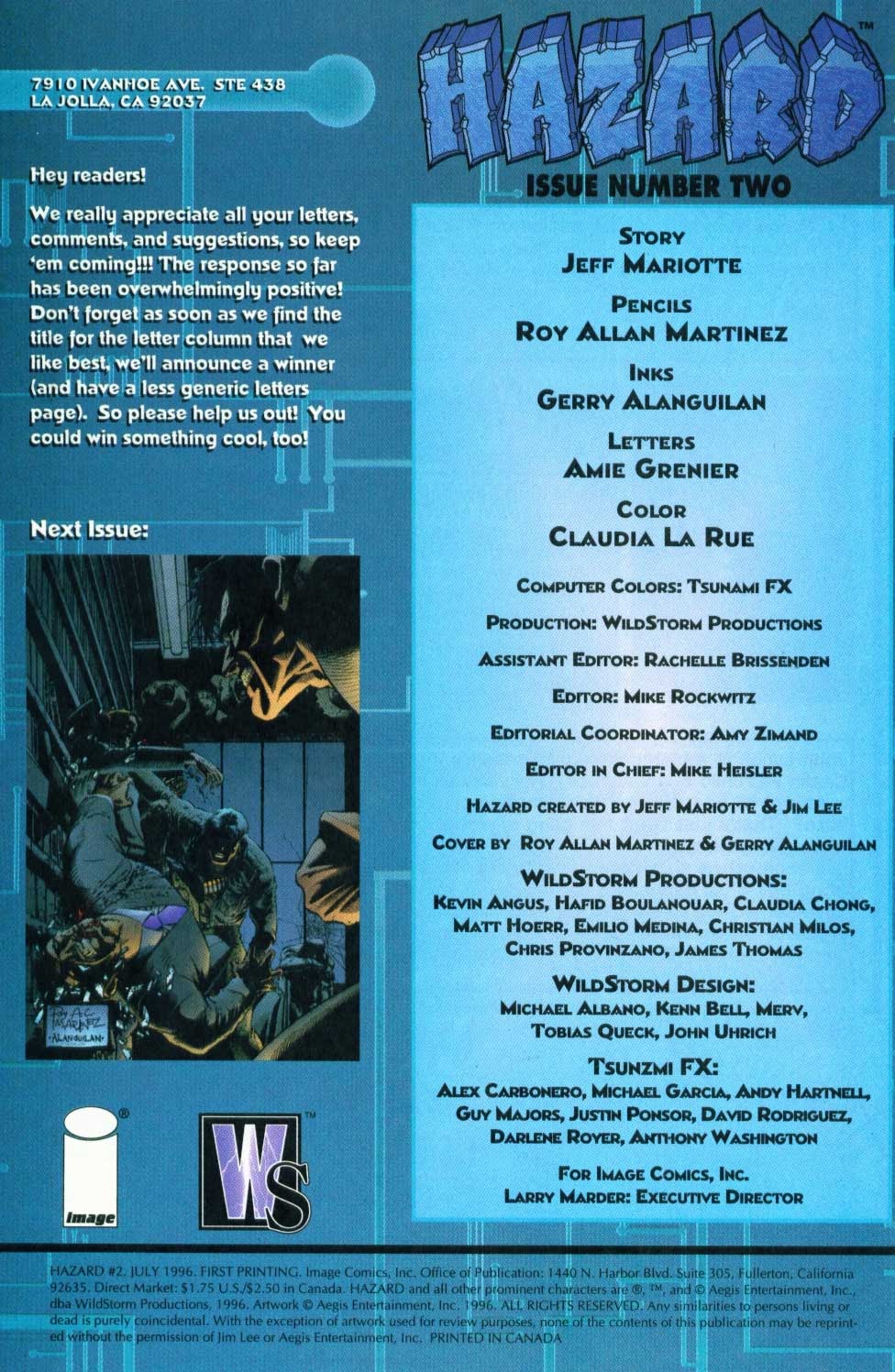 Read online Hazard comic -  Issue #2 - 22