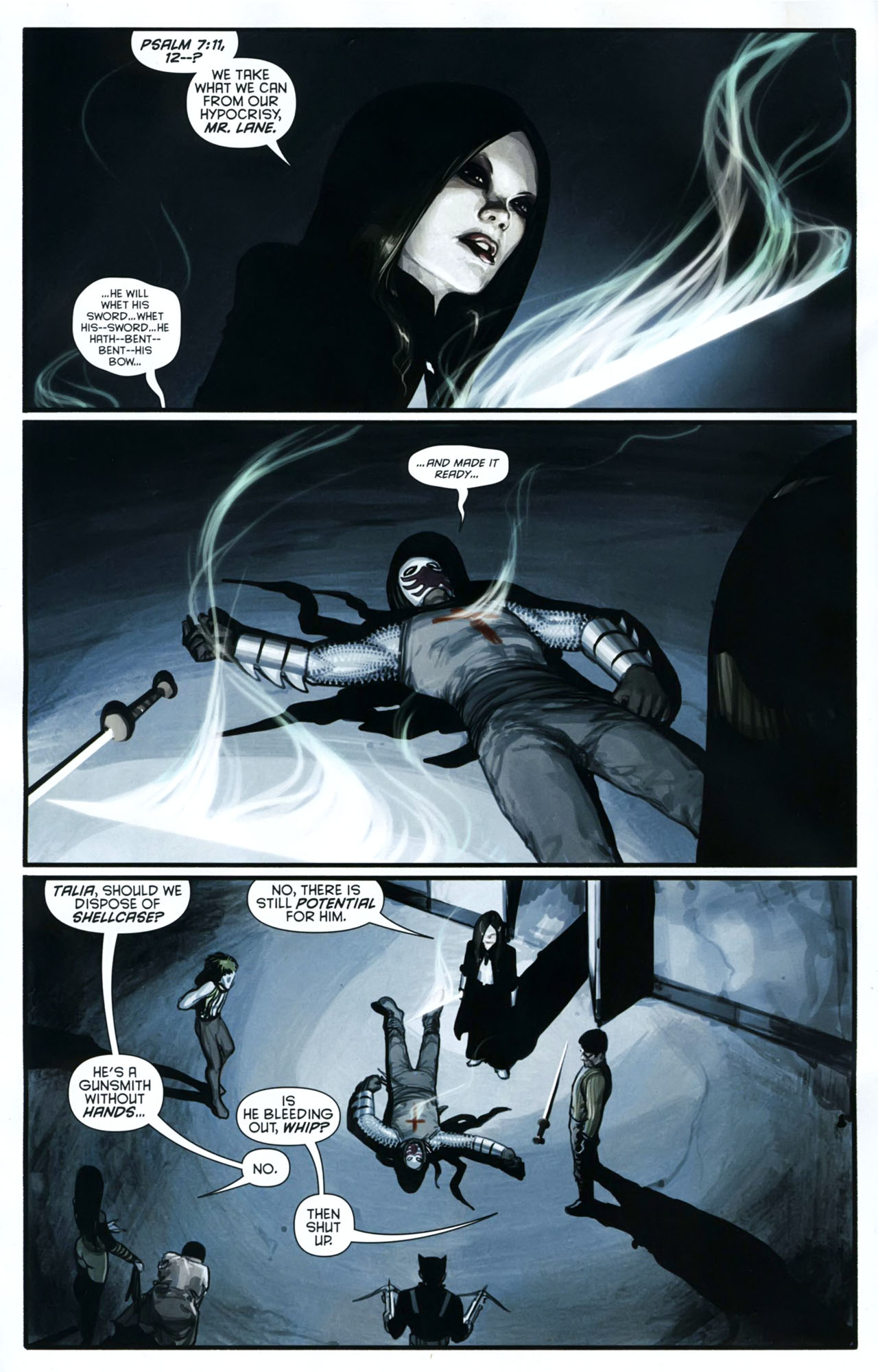 Read online Azrael: Death's Dark Knight comic -  Issue #2 - 5