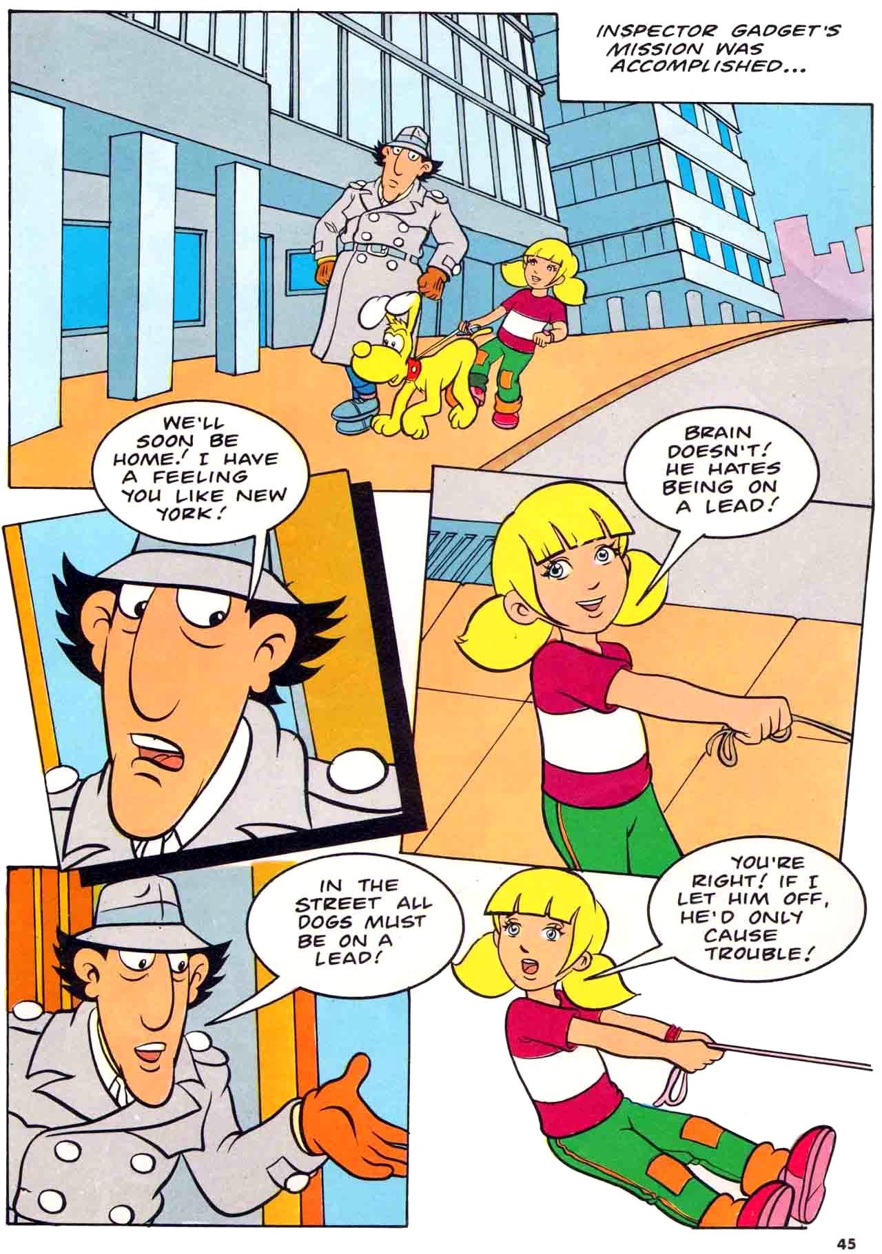 Read online Inspector Gadget (1975) comic -  Issue # Full - 45