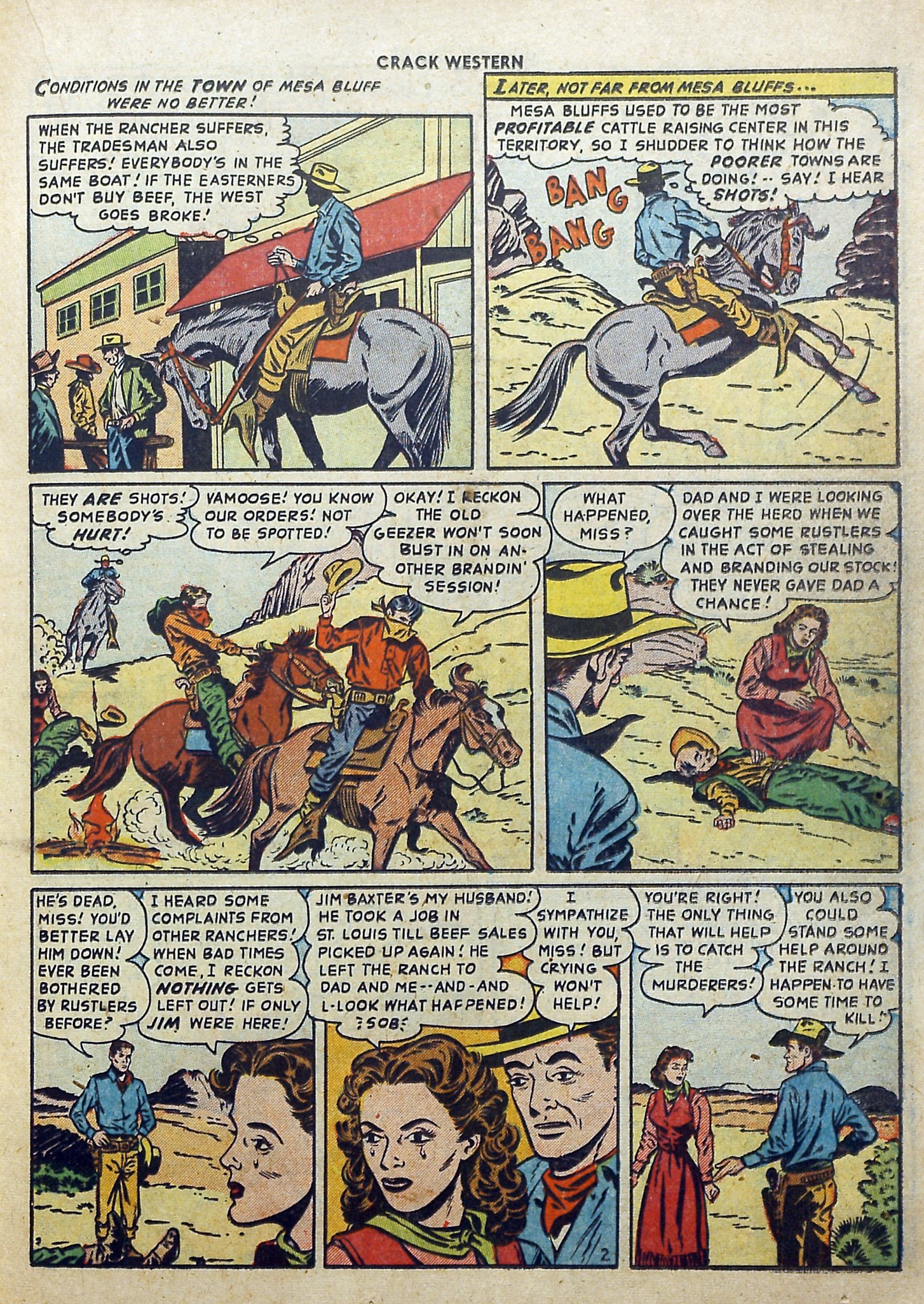 Read online Crack Western comic -  Issue #82 - 19