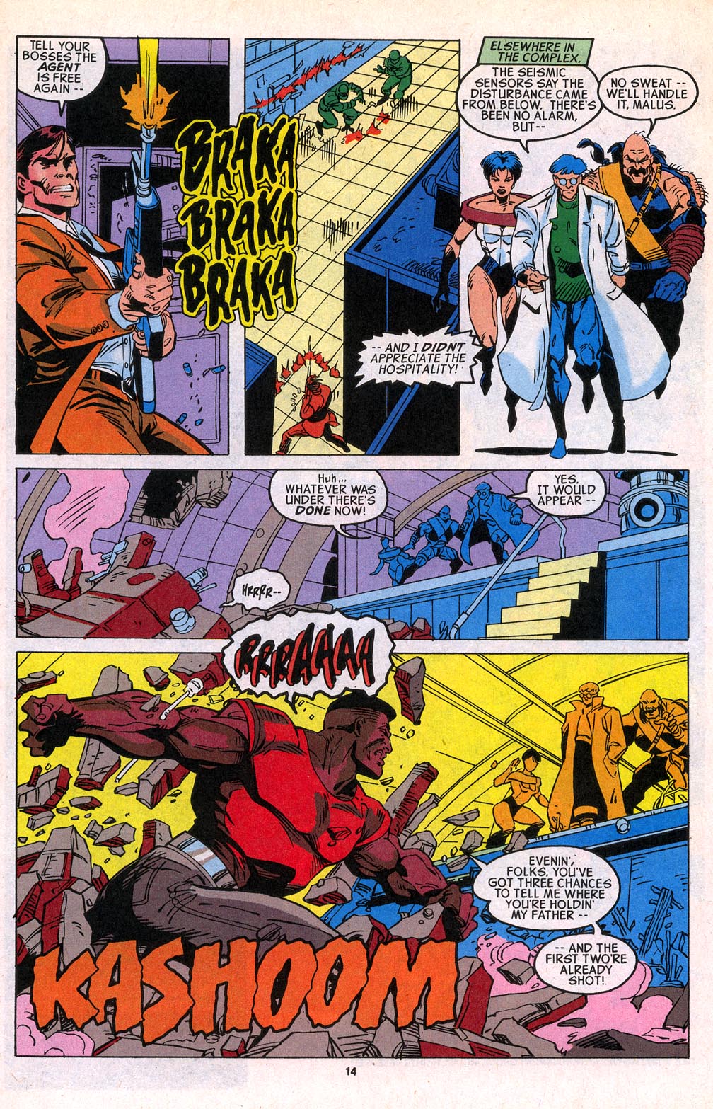 Read online Cage (1992) comic -  Issue #14 - 11