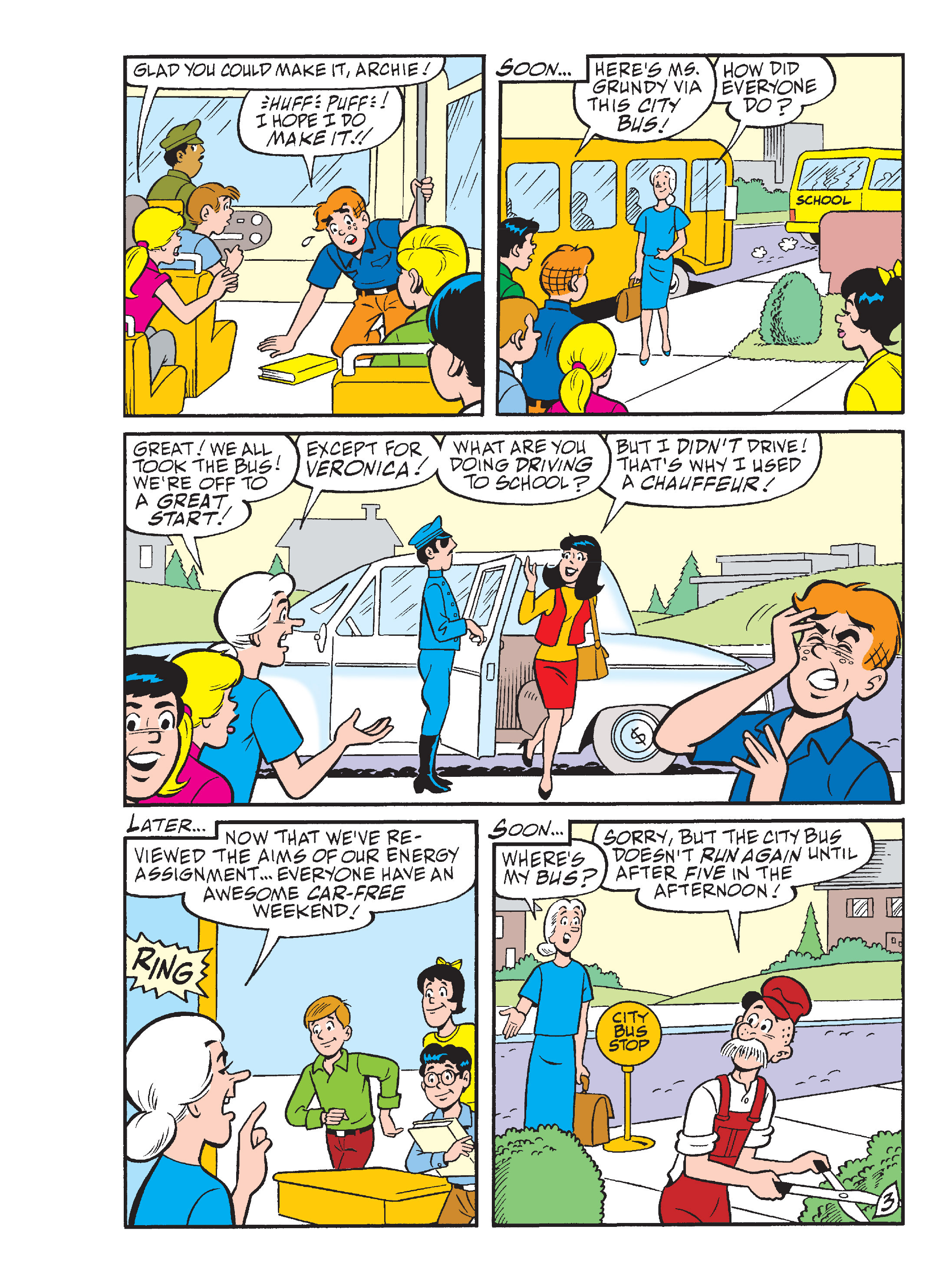 Read online Archie's Funhouse Double Digest comic -  Issue #13 - 64