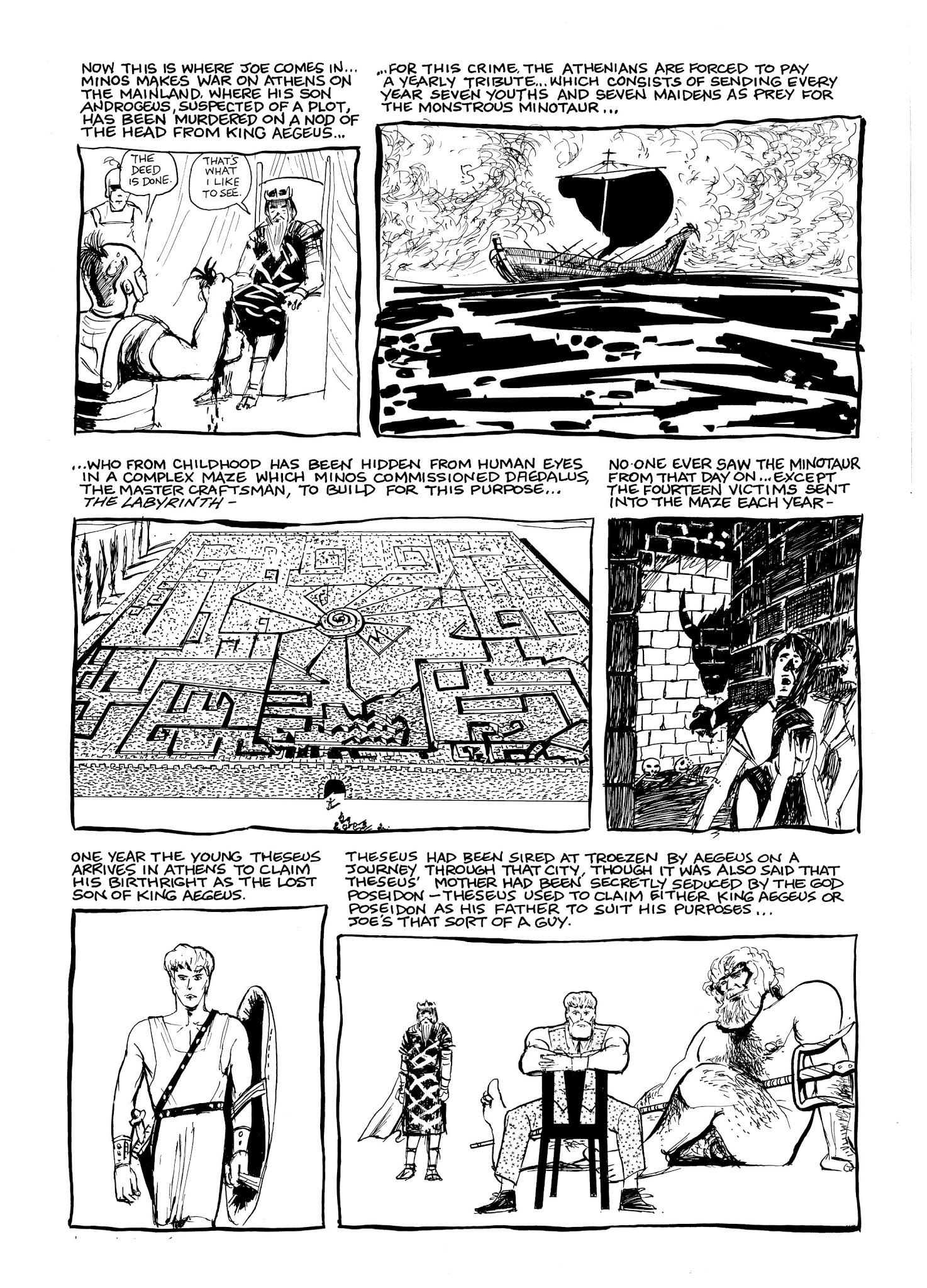 Read online Eddie Campbell's Bacchus comic -  Issue # TPB 1 - 69