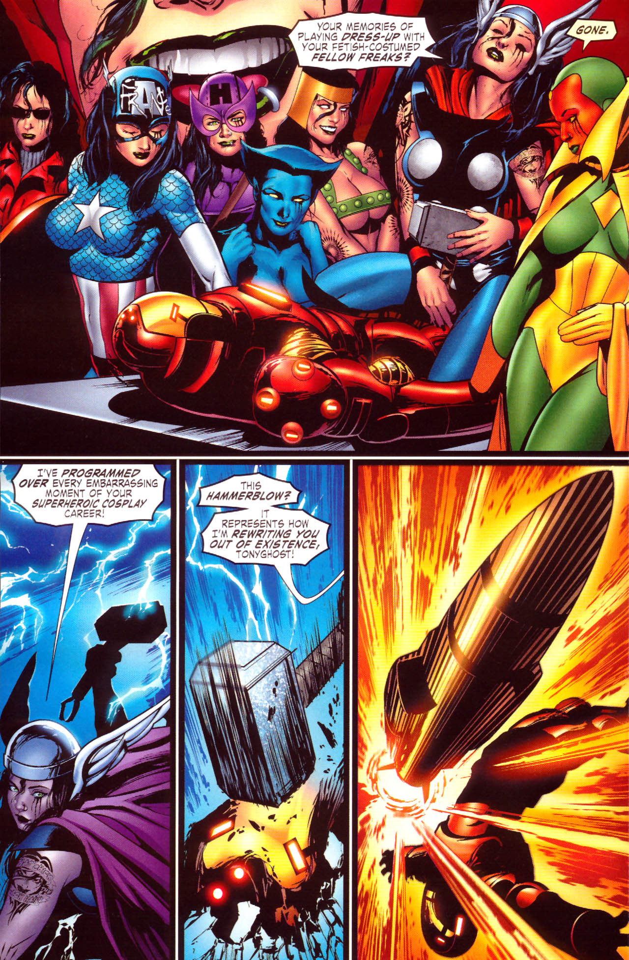 Read online Iron Man: Hypervelocity comic -  Issue #5 - 10