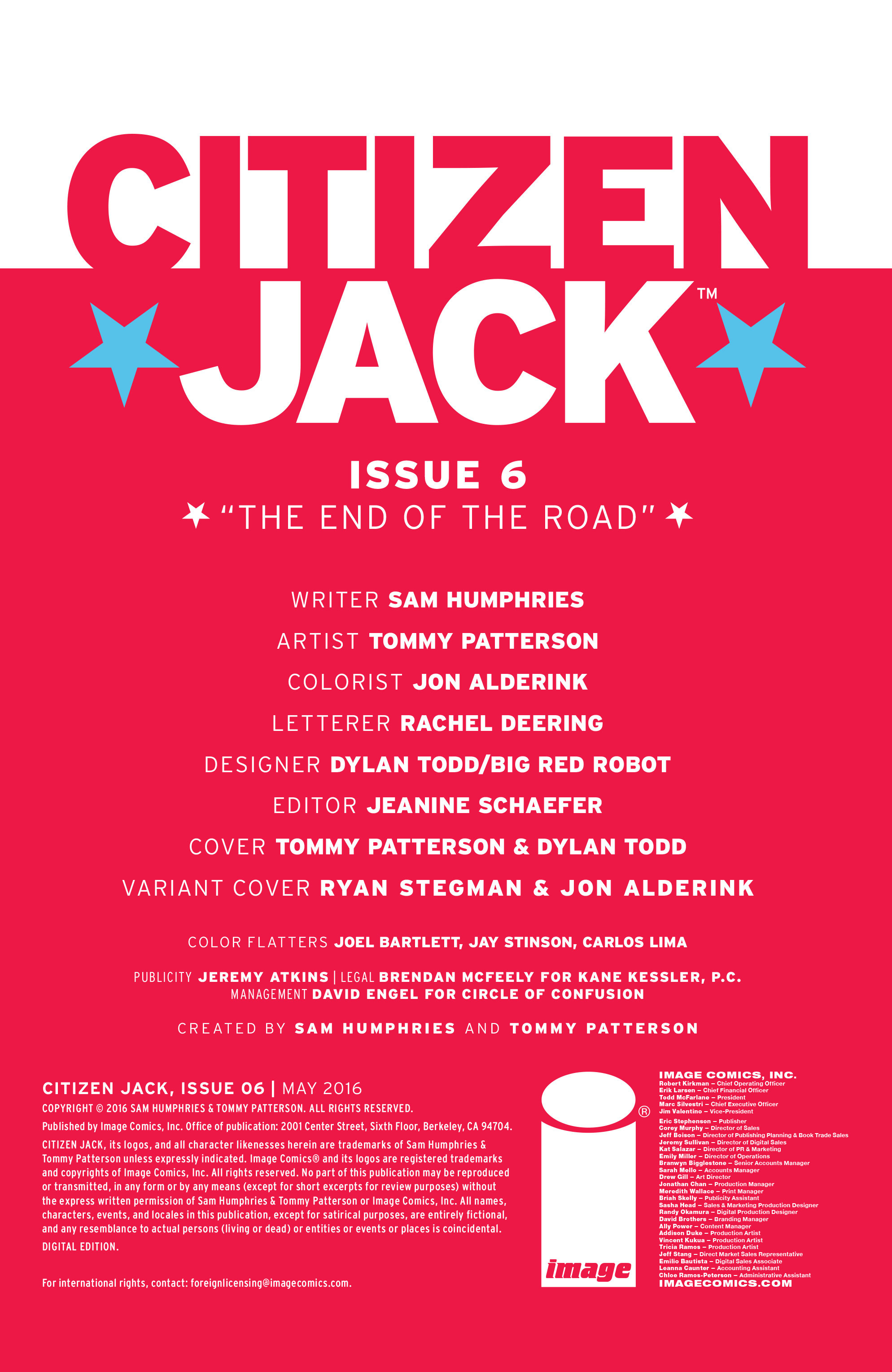 Read online Citizen Jack comic -  Issue #6 - 2