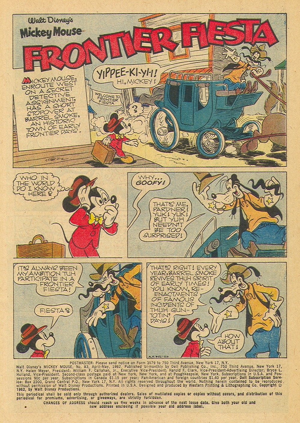 Read online Walt Disney's Mickey Mouse comic -  Issue #83 - 3
