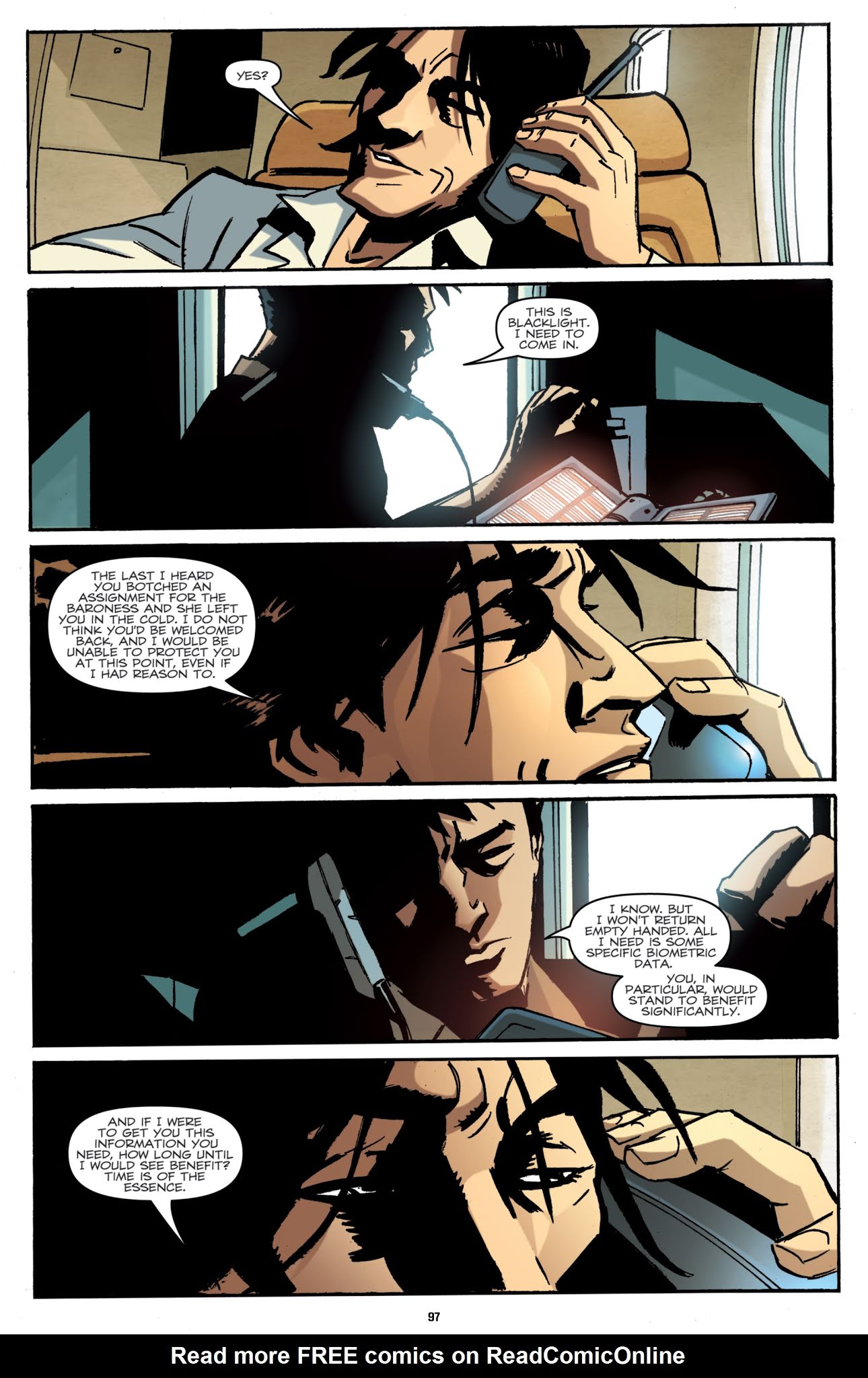 Read online G.I. Joe: The IDW Collection comic -  Issue # TPB 7 - 97