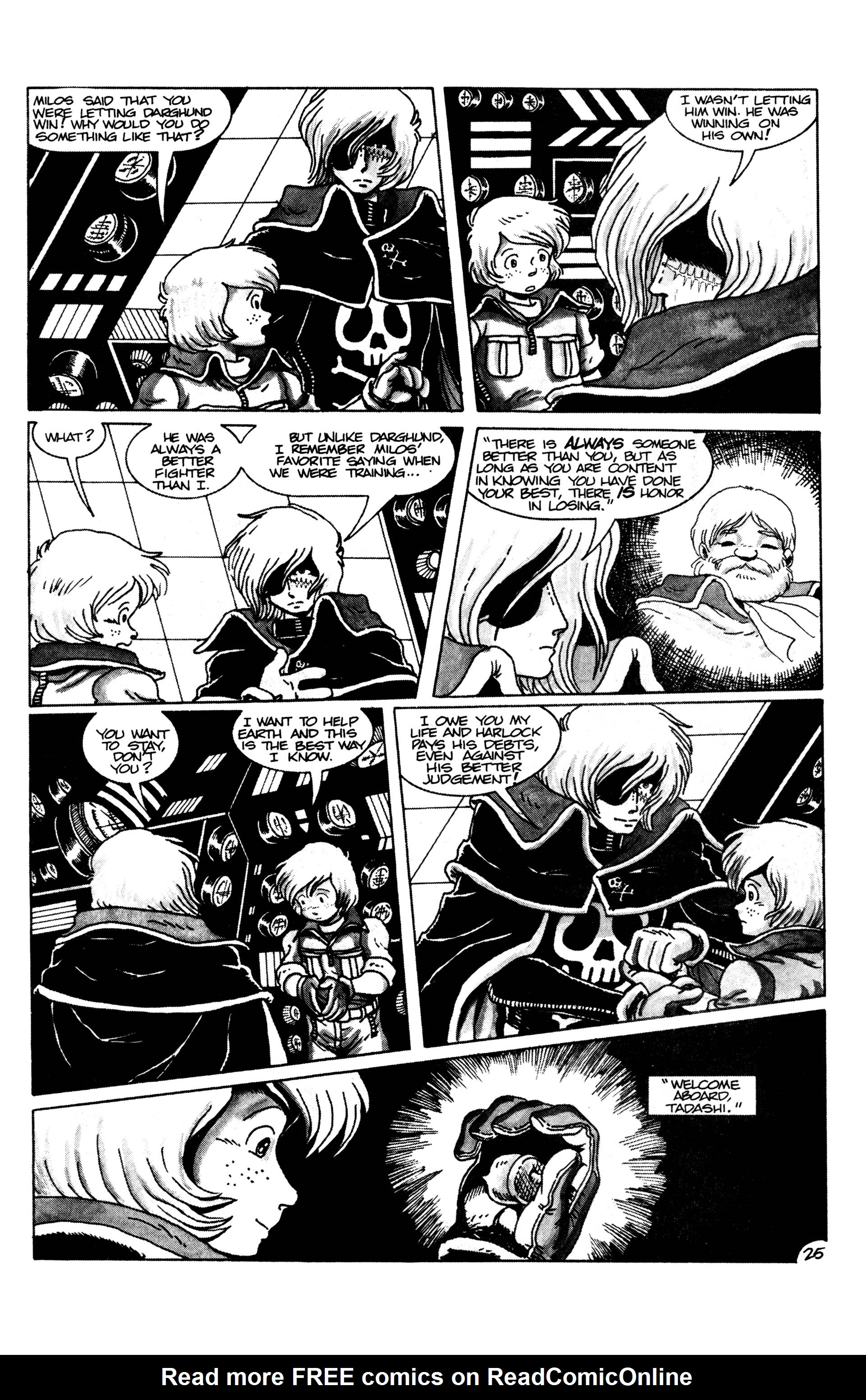 Read online Captain Harlock comic -  Issue #3 - 31