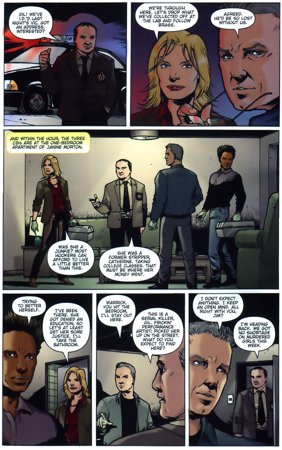 Read online CSI: Crime Scene Investigation comic -  Issue #2 - 7