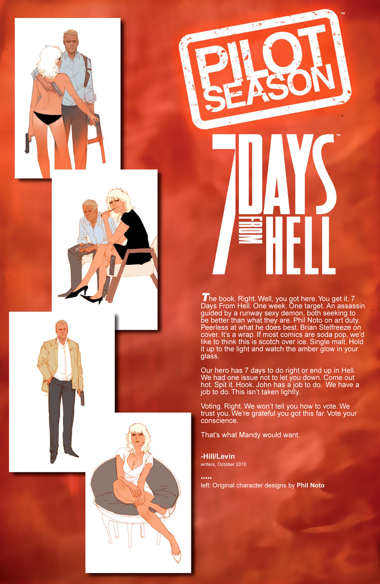 Read online Pilot Season 2010 comic -  Issue # Issue 7 Days from Hell - 28
