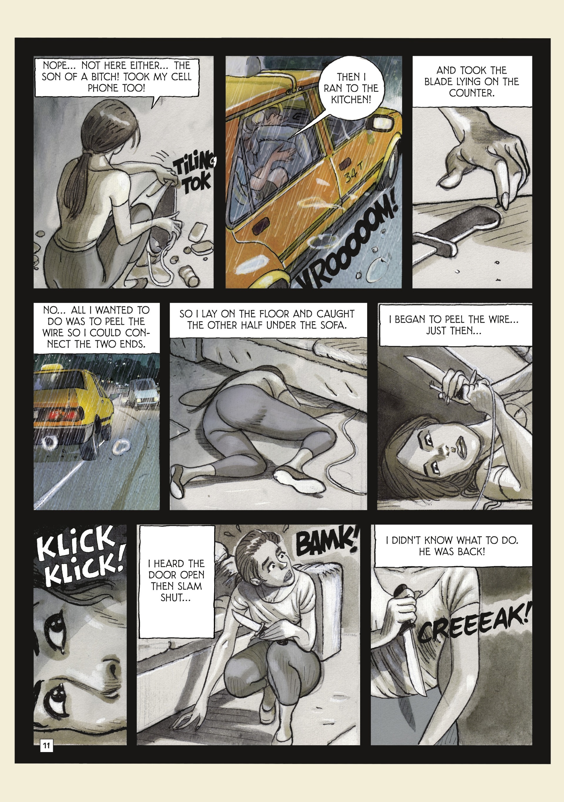Read online Taxi Tales comic -  Issue #2 - 17