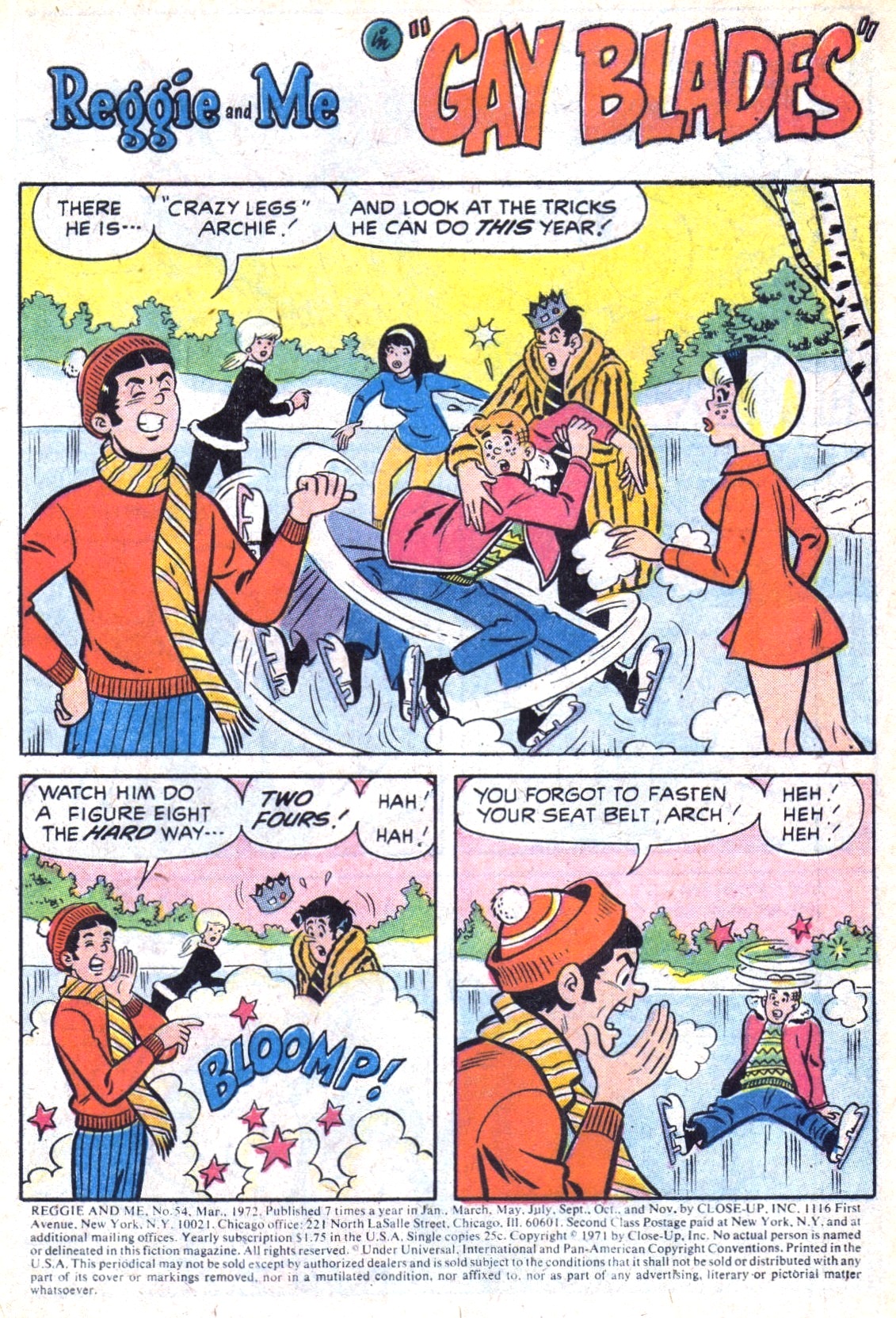 Read online Reggie and Me (1966) comic -  Issue #54 - 3