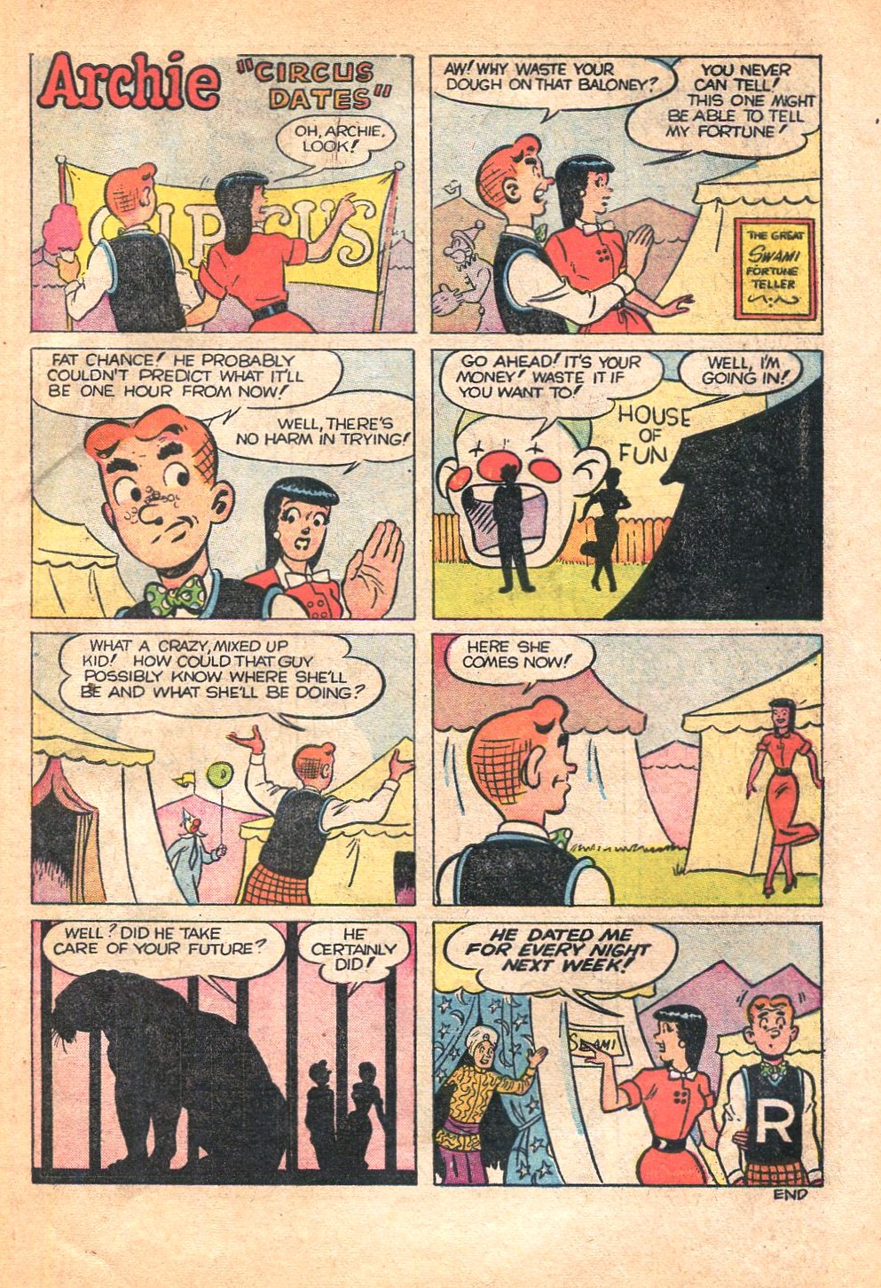 Read online Archie's Joke Book Magazine comic -  Issue #17 - 31
