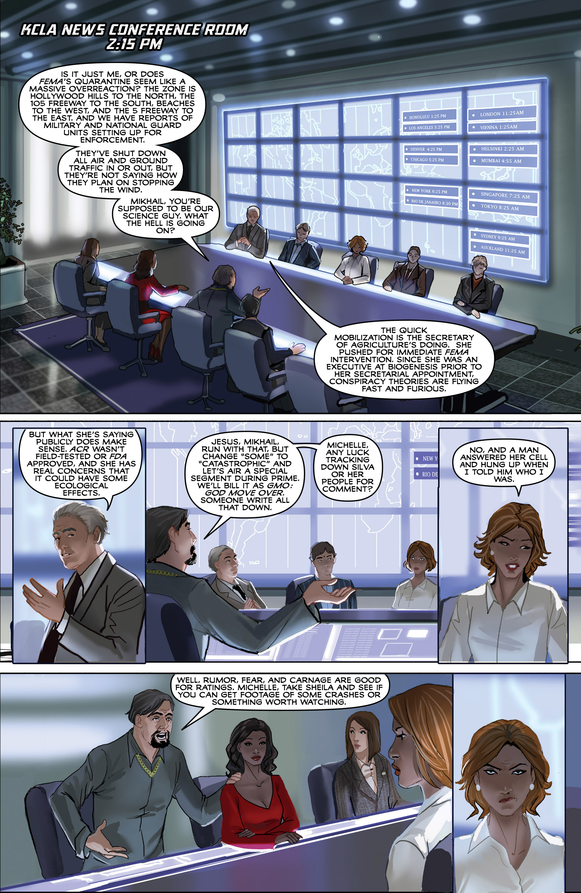 Read online Wildfire comic -  Issue #2 - 11