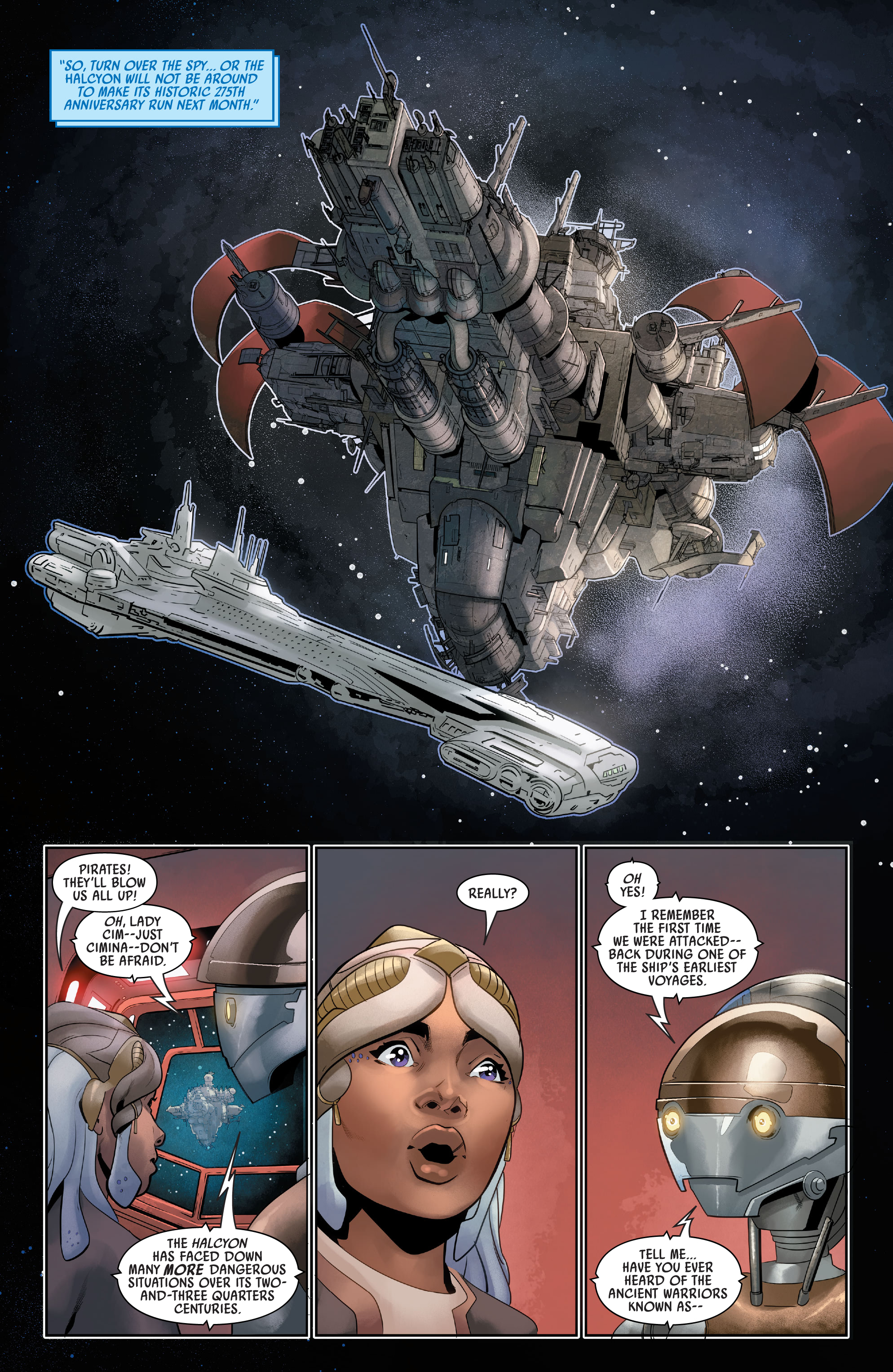 Read online Star Wars: The Halcyon Legacy comic -  Issue #1 - 7