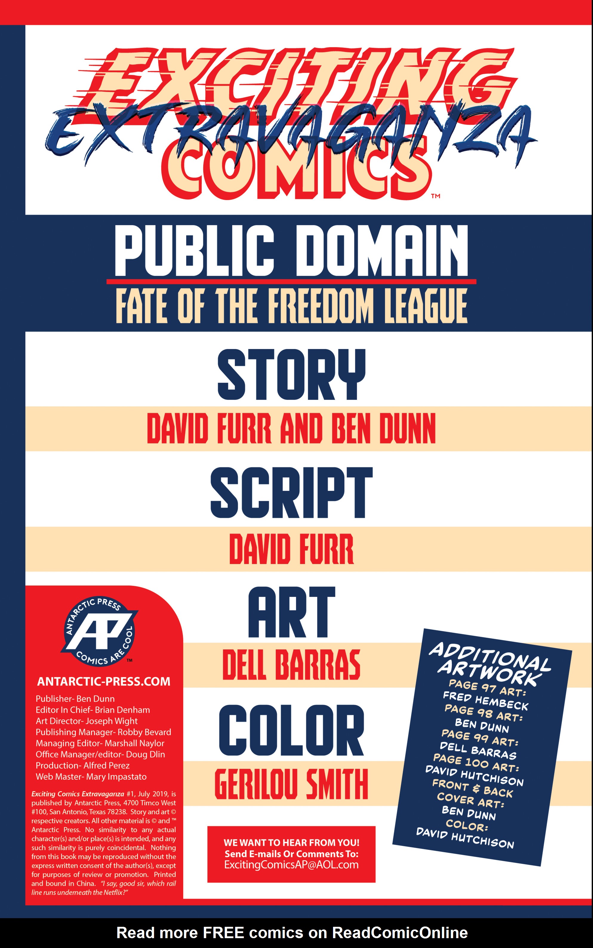 Read online Exciting Comics 100 Page Extravaganza comic -  Issue # Full - 2