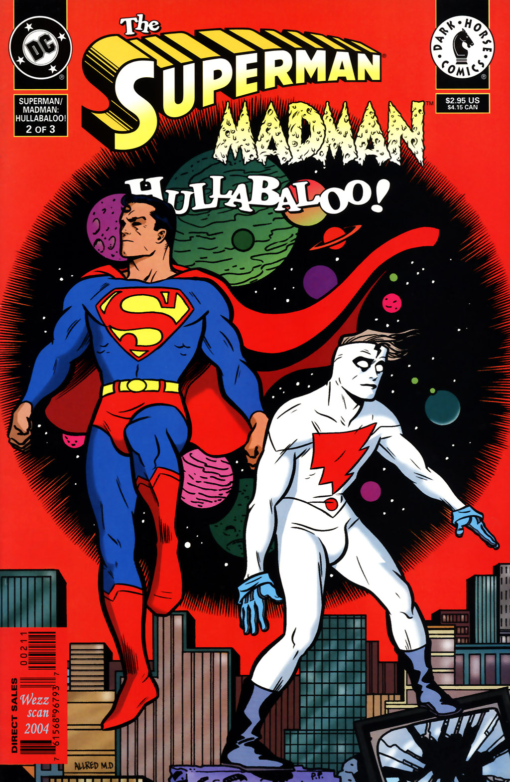 Read online The Superman/Madman: Hullabaloo comic -  Issue #2 - 1