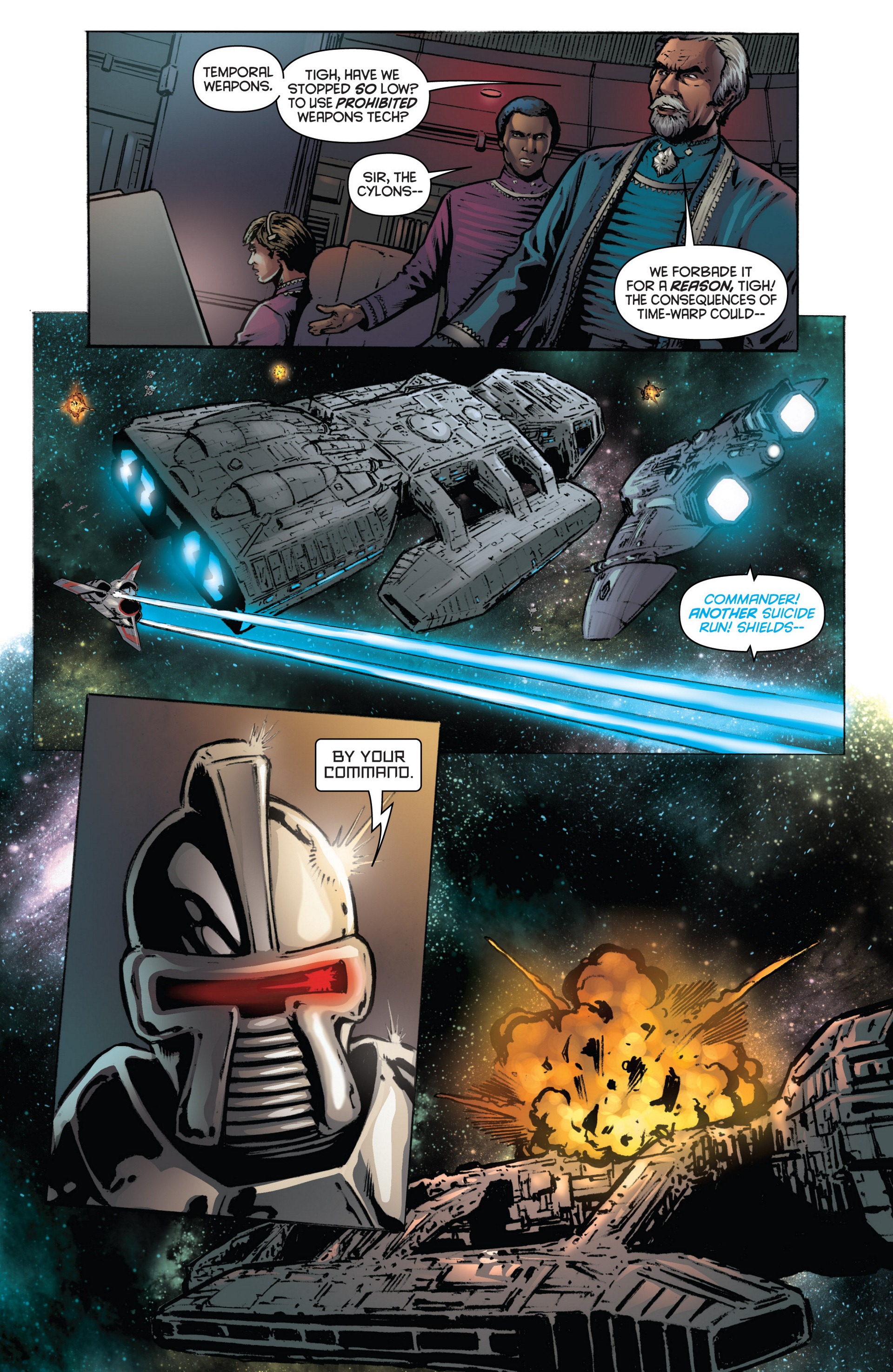 Classic Battlestar Galactica (2013) 1 Page 19