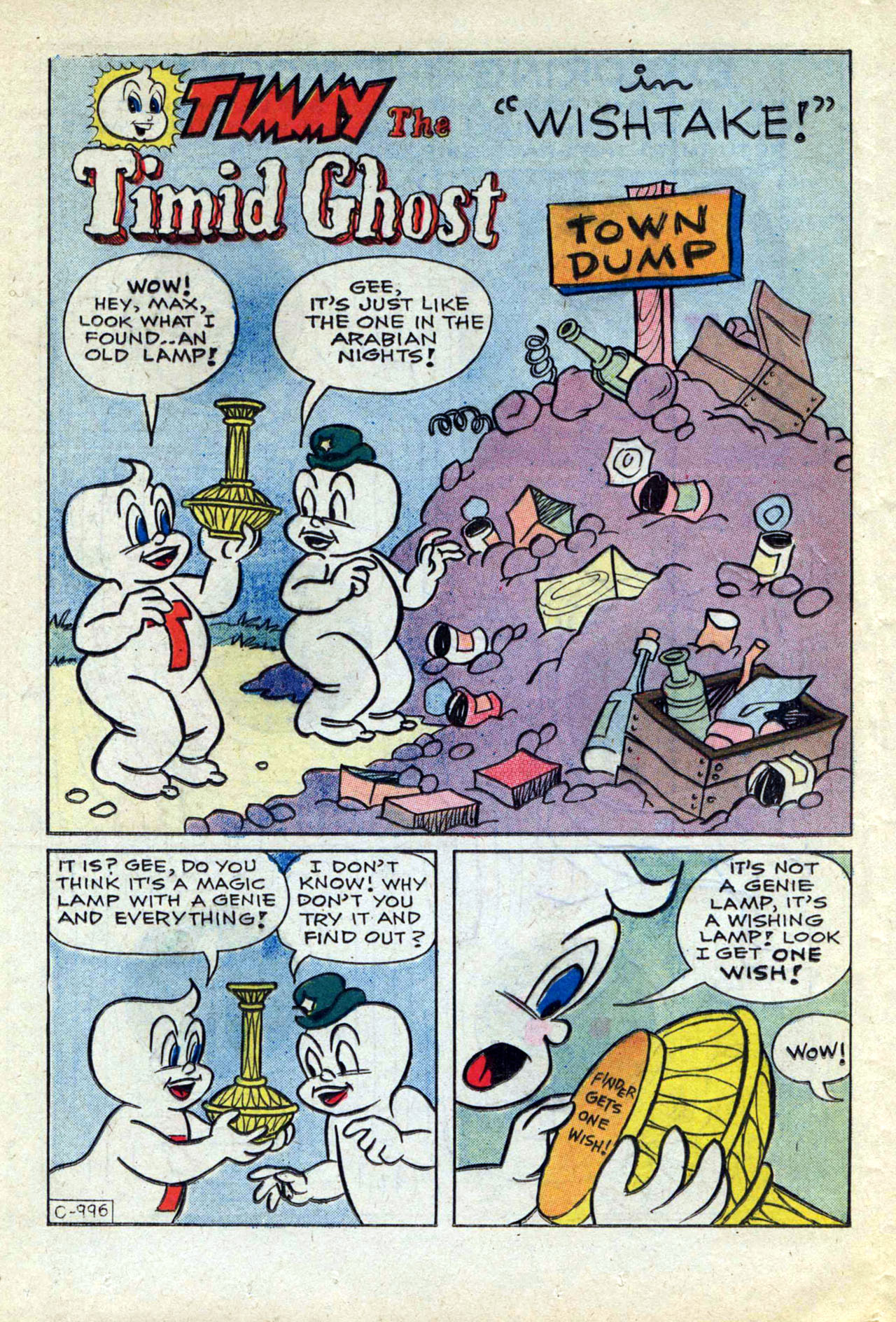 Read online Timmy the Timid Ghost comic -  Issue #17 - 12