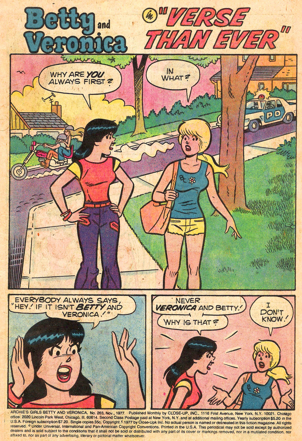 Read online Archie's Girls Betty and Veronica comic -  Issue #263 - 3