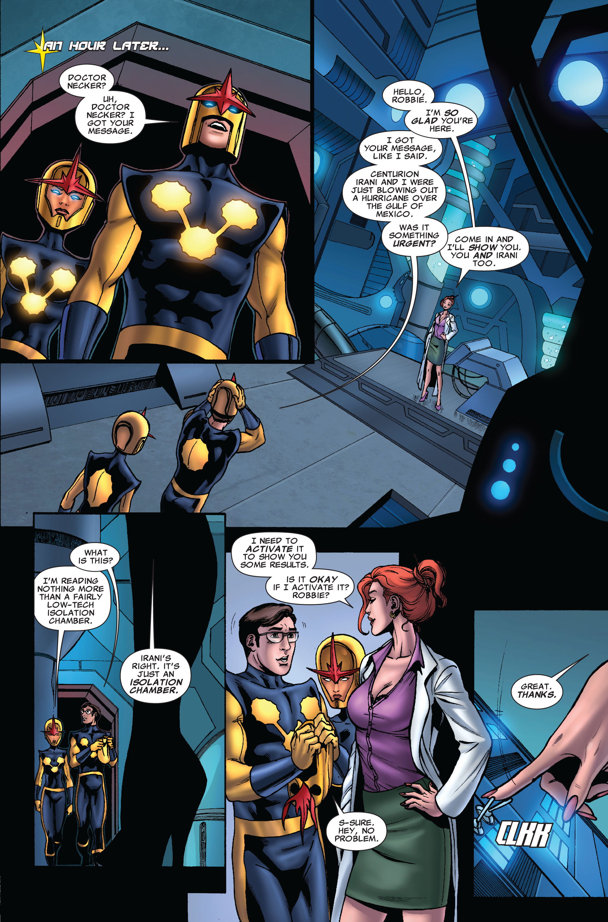 Read online Nova (2007) comic -  Issue #22 - 16