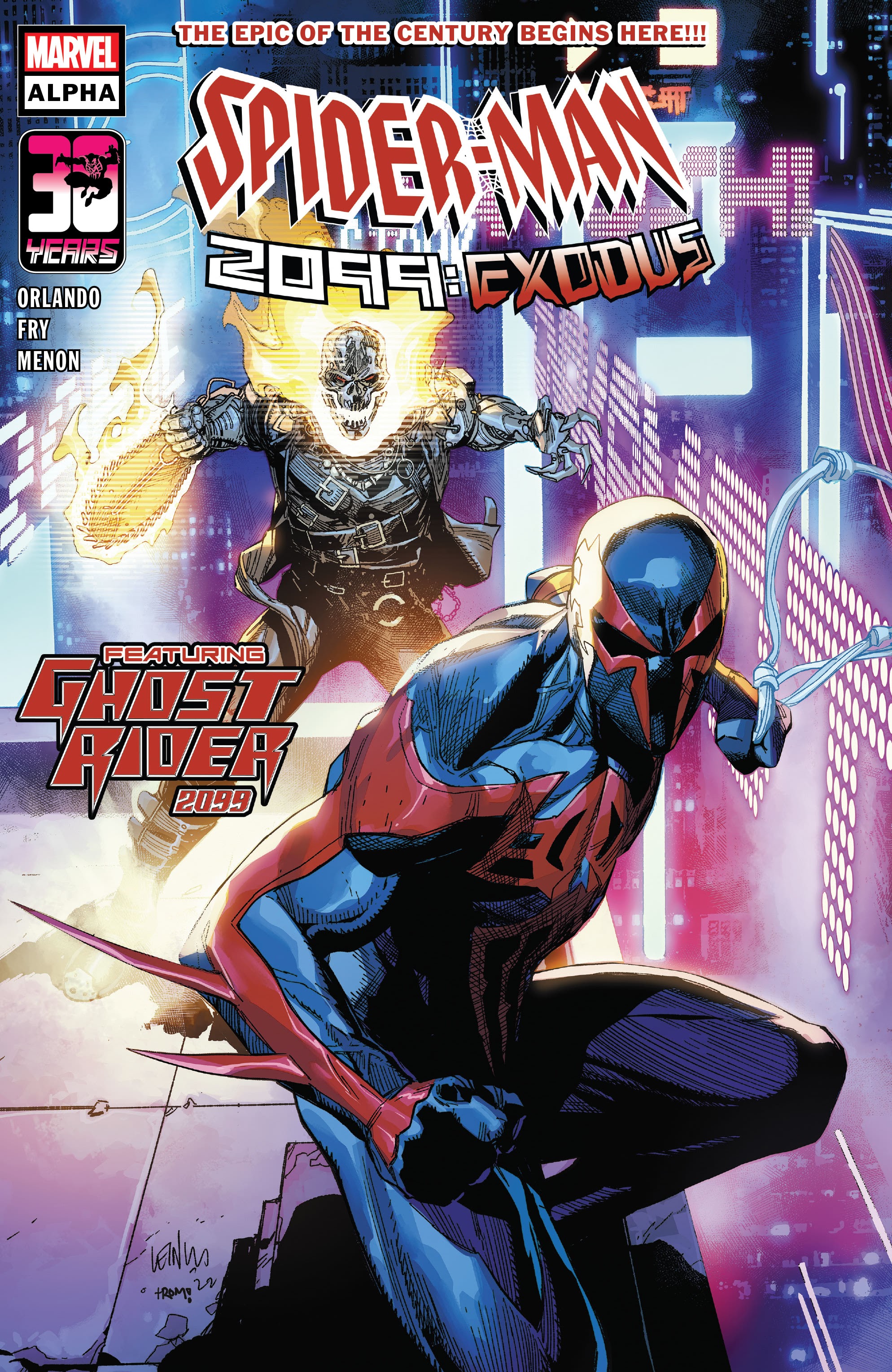 Read online Spider-Man 2099: Exodus comic -  Issue # _Alpha - 1