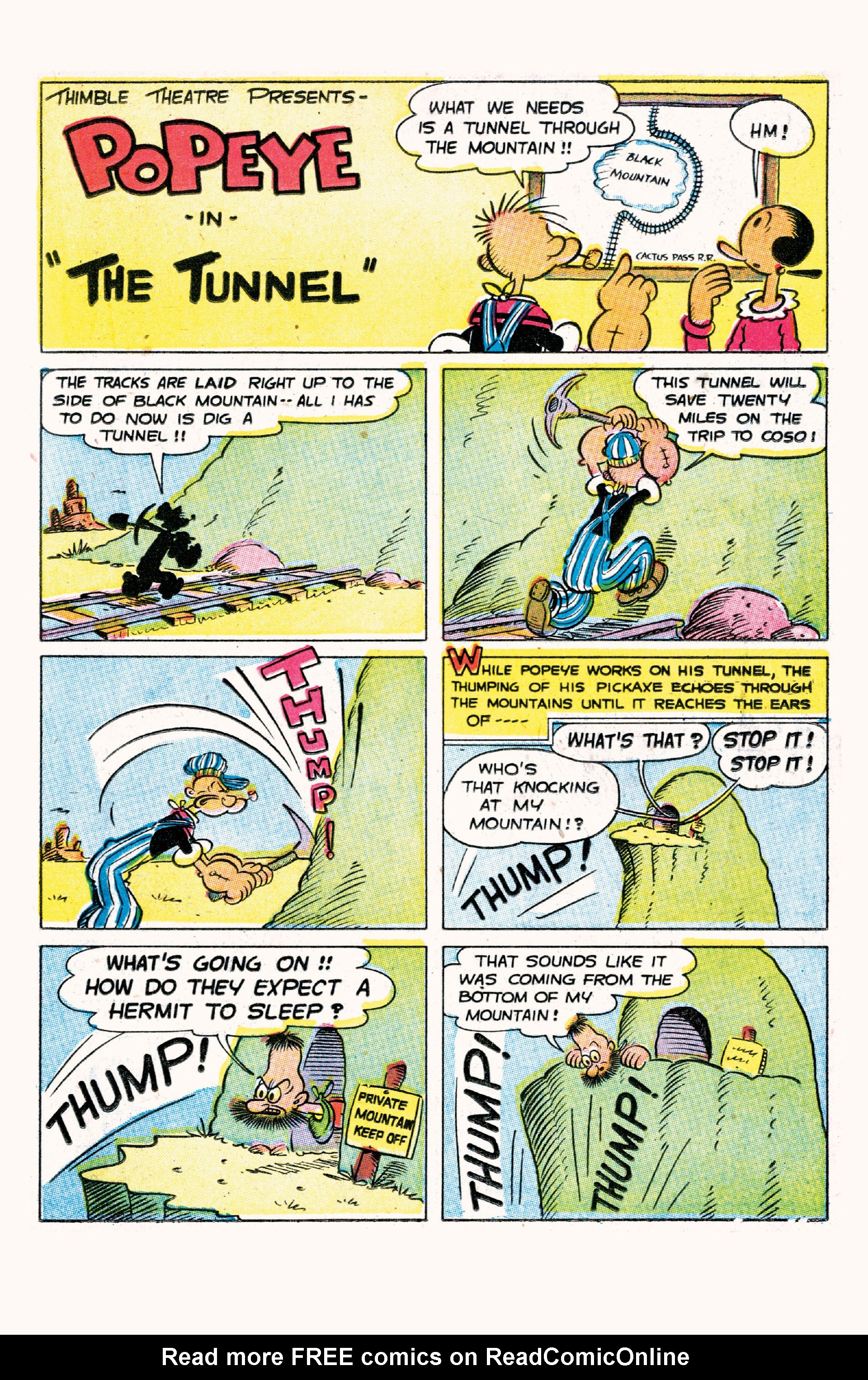 Read online Classic Popeye comic -  Issue #18 - 19