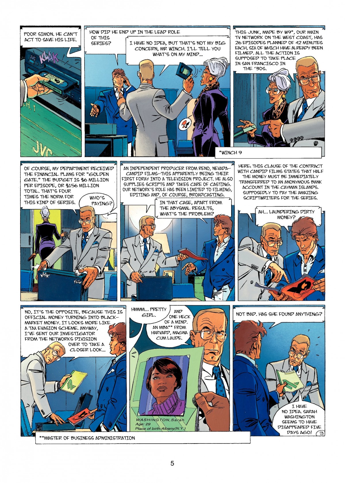Read online Largo Winch comic -  Issue #7 - 7