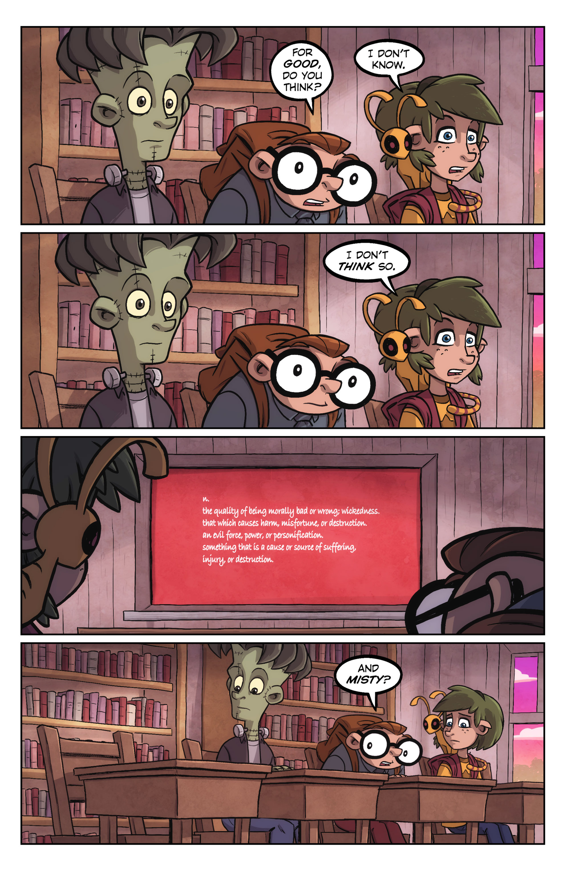 Read online Oddly Normal (2014) comic -  Issue #15 - 14