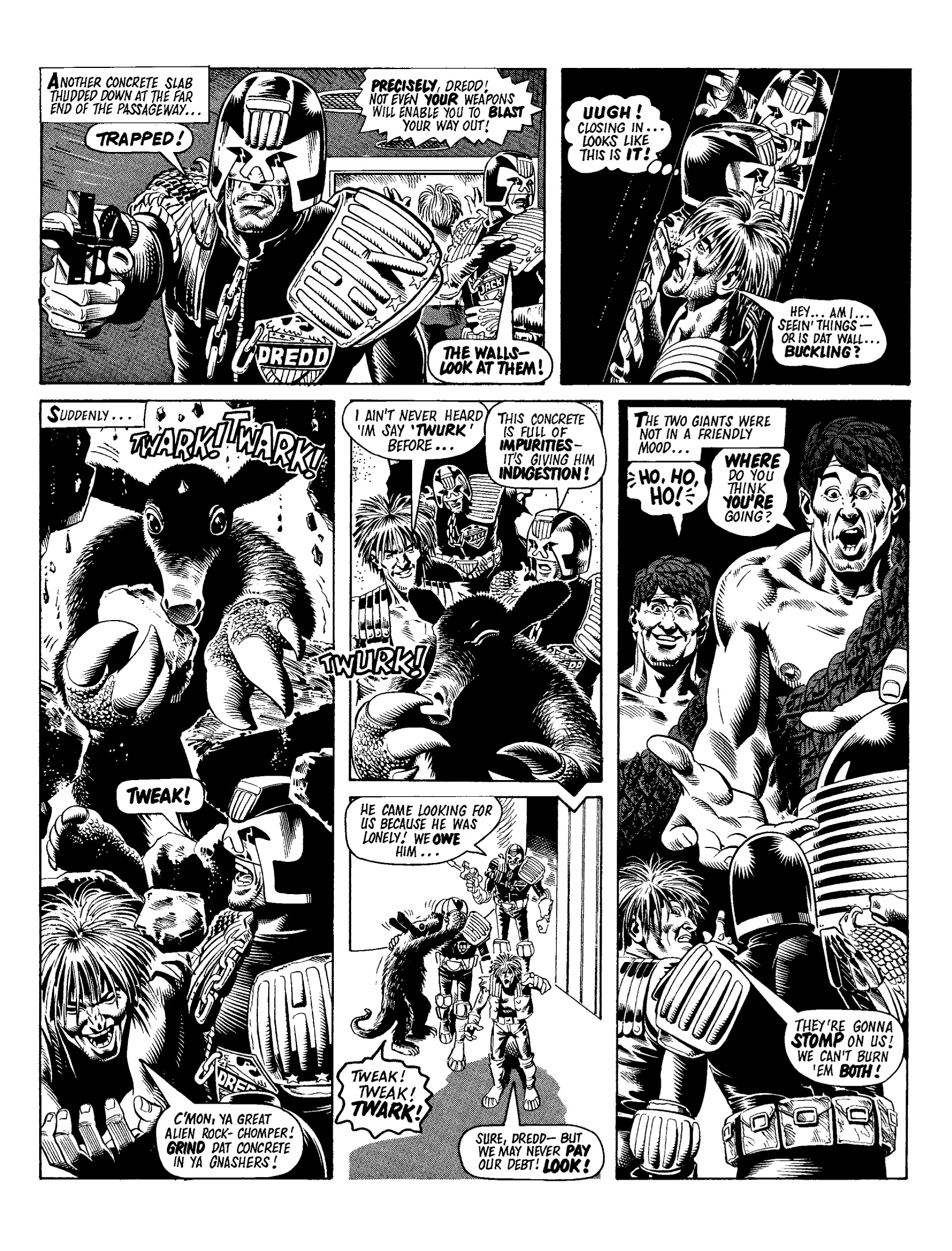 Read online Judge Dredd: The Cursed Earth Uncensored comic -  Issue # TPB - 122