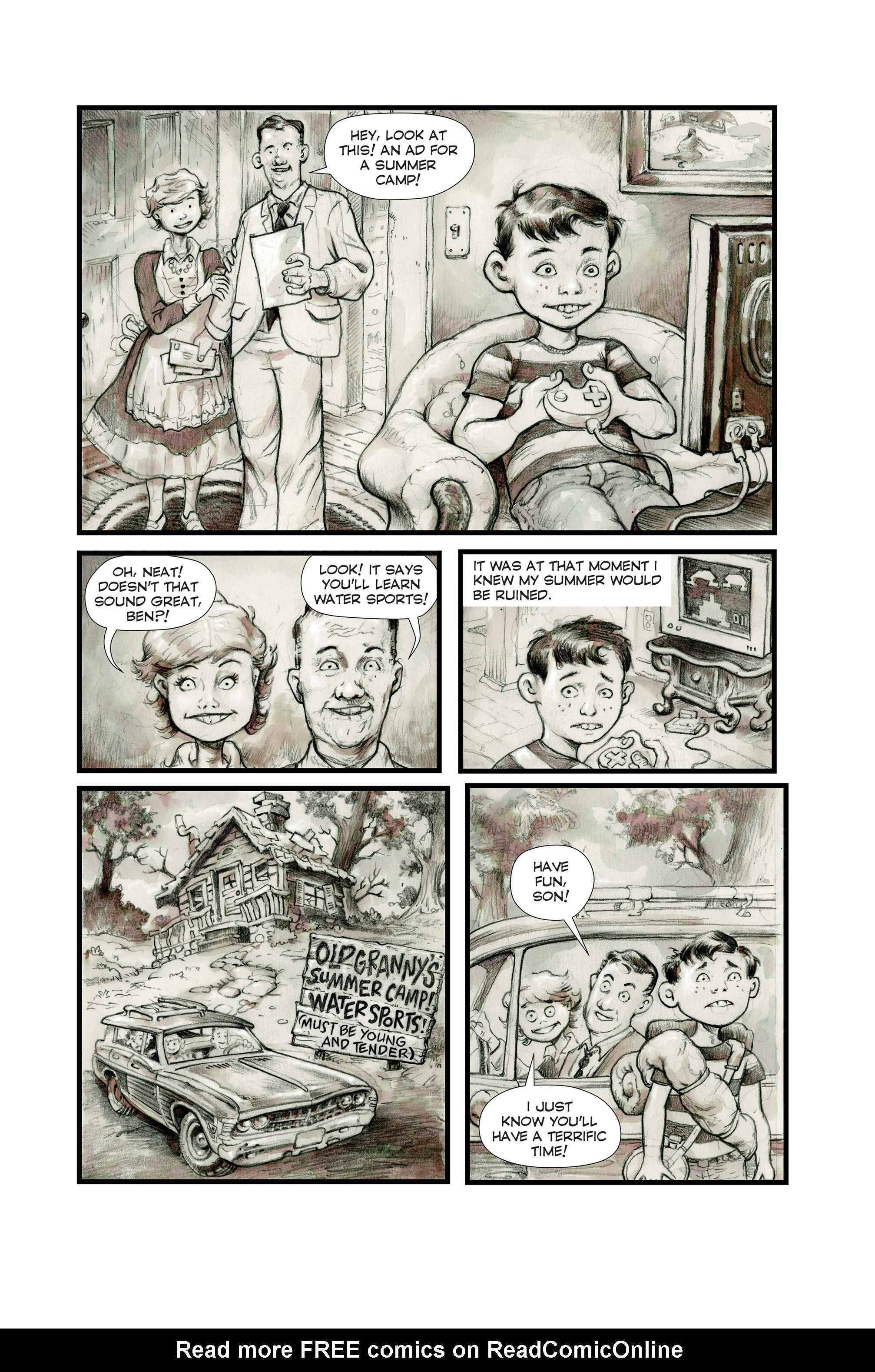 Read online Spook House comic -  Issue #4 - 4