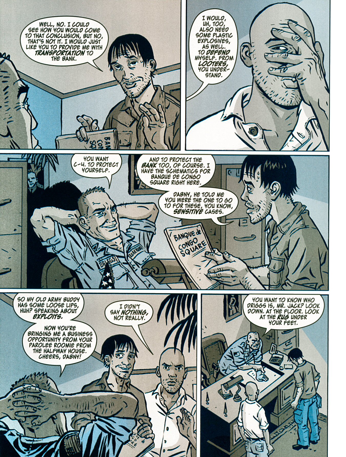 Read online Dark Rain: A New Orleans Story comic -  Issue # TPB - 33