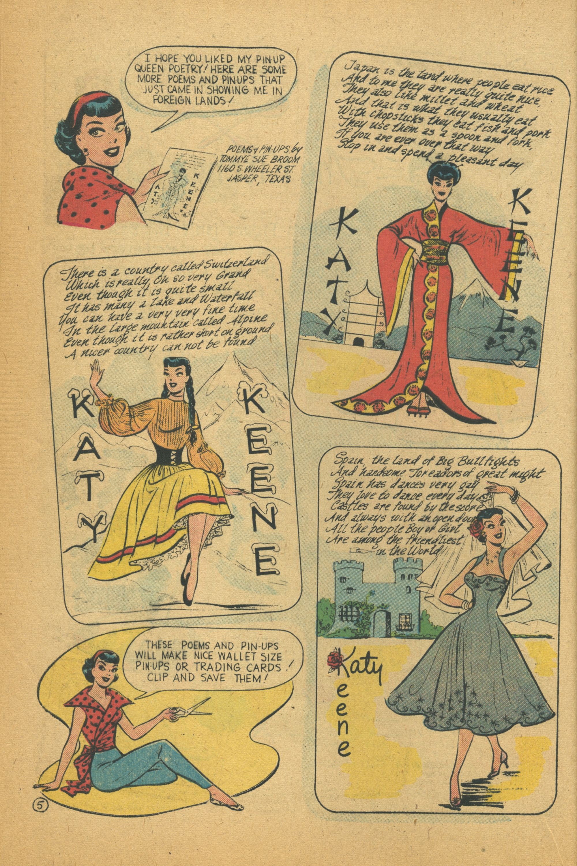 Read online Katy Keene Pin-up Parade comic -  Issue #5 - 20