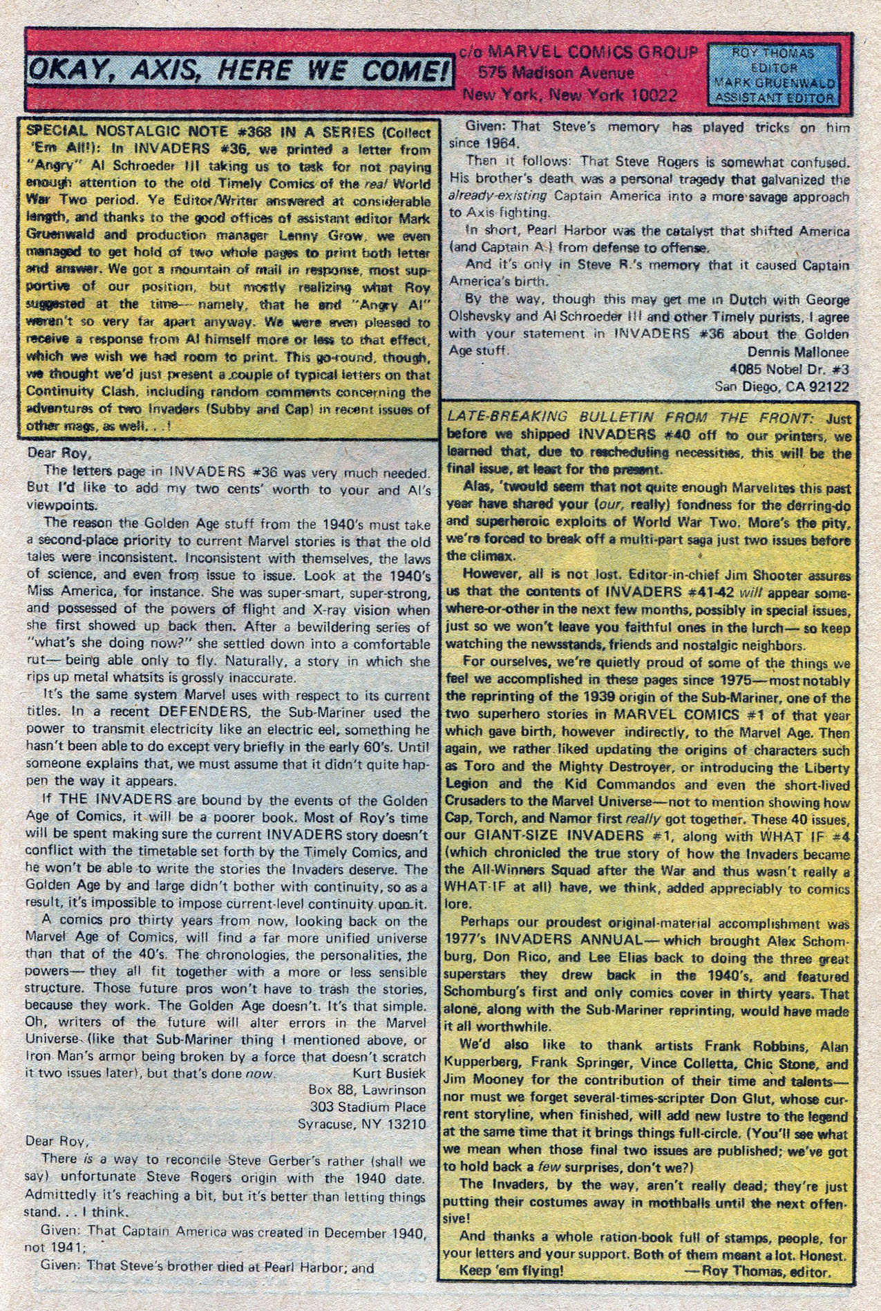 Read online The Invaders (1975) comic -  Issue #40 - 21