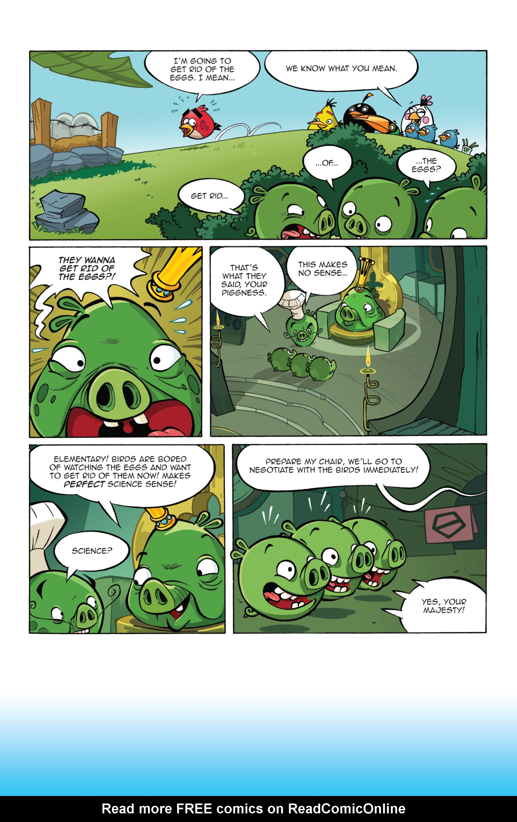Read online Angry Birds Comics (2014) comic -  Issue #7 - 18