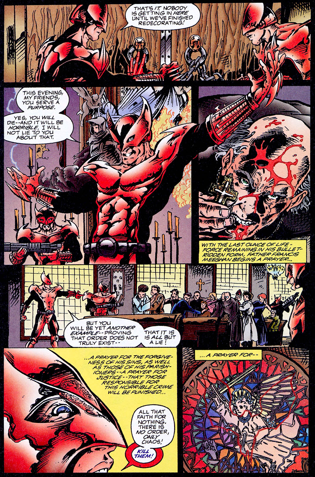 Read online Vampirella/Shadowhawk: Creatures of the Night comic -  Issue # Full - 10