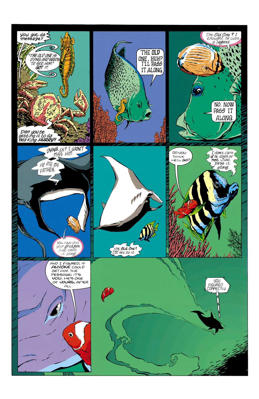 Read online Aquaman (1994) comic -  Issue #10 - 2