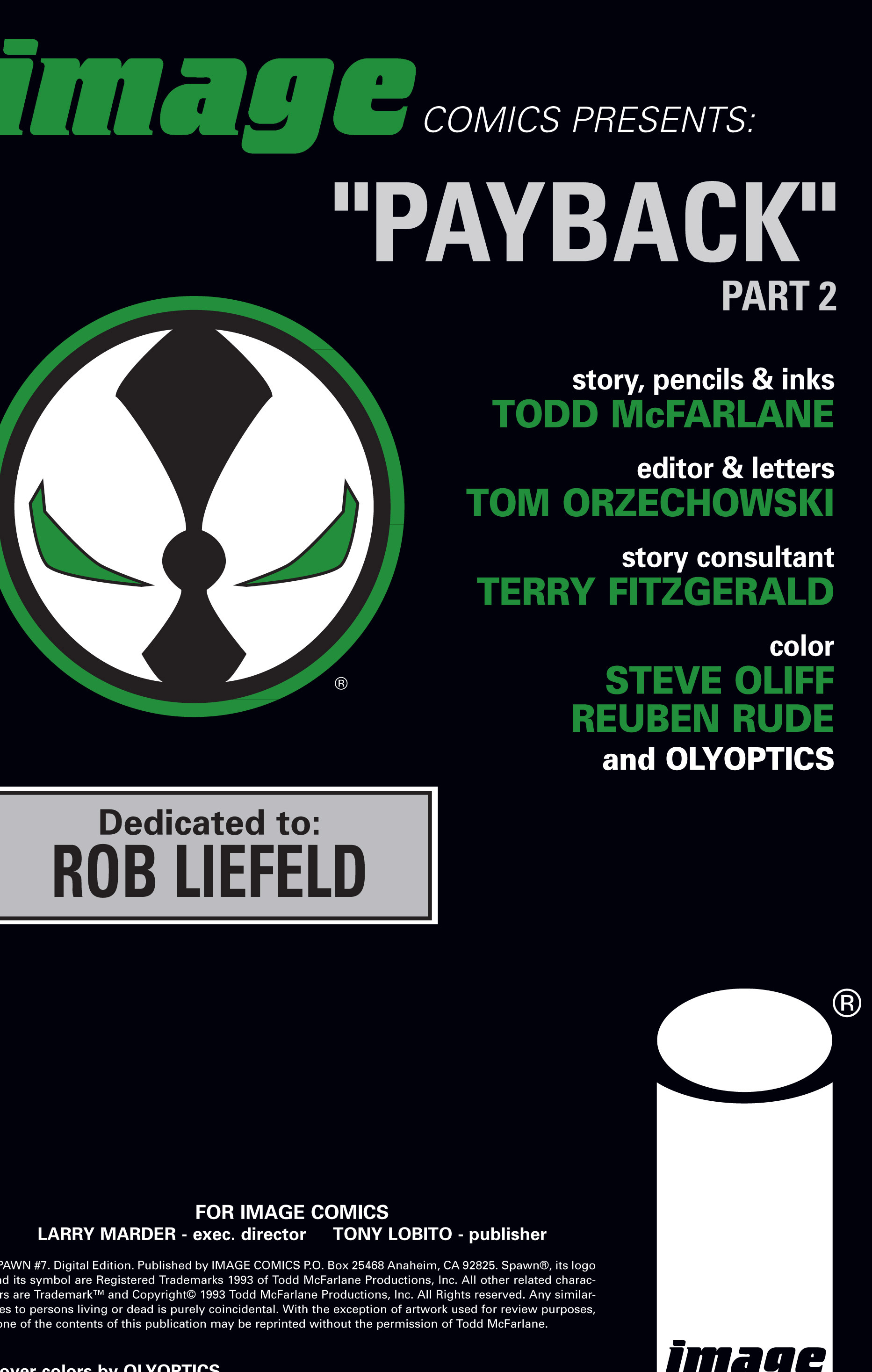 Read online Spawn comic -  Issue #7 - 2