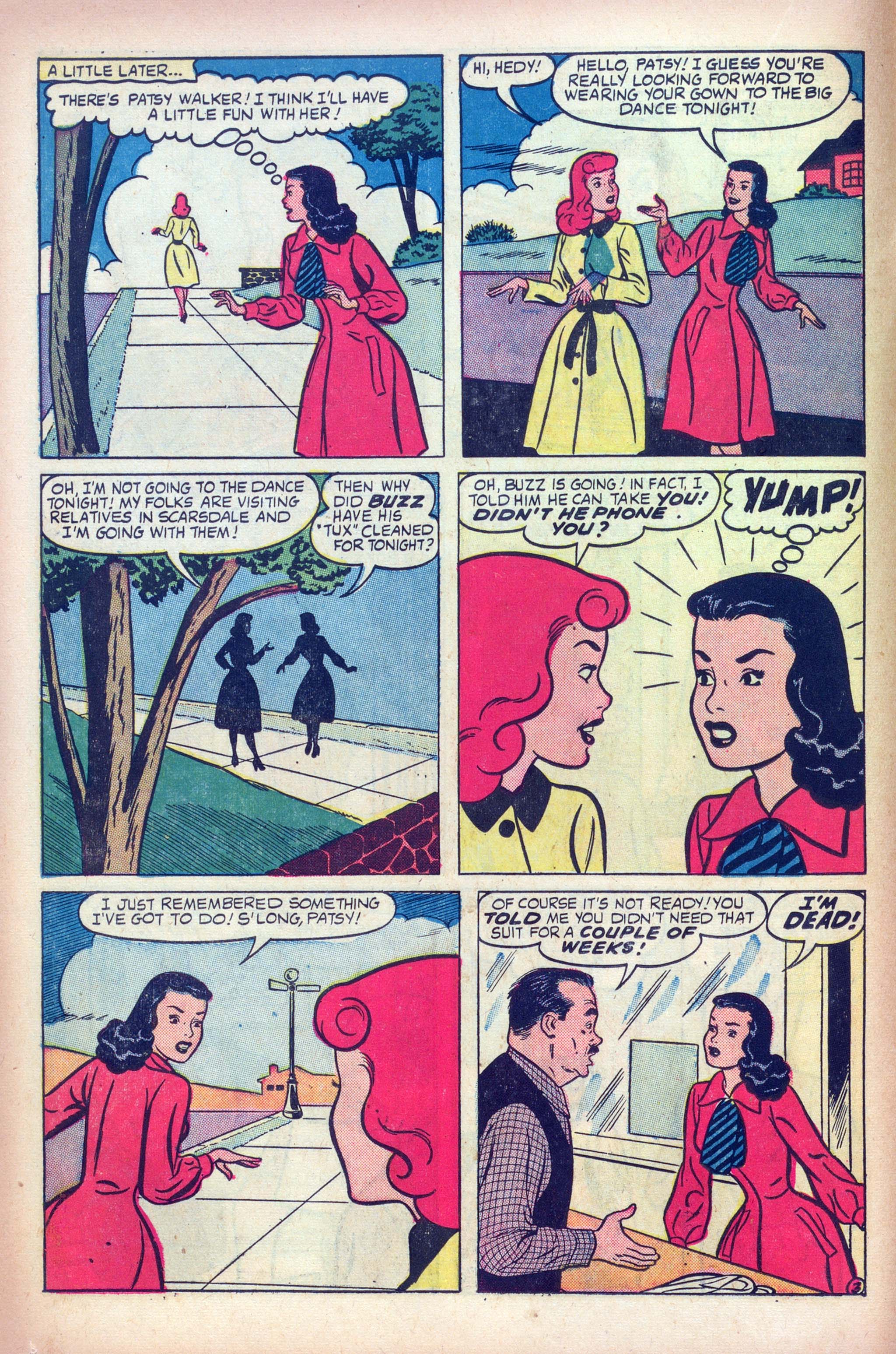Read online Patsy and her Pals comic -  Issue #13 - 14