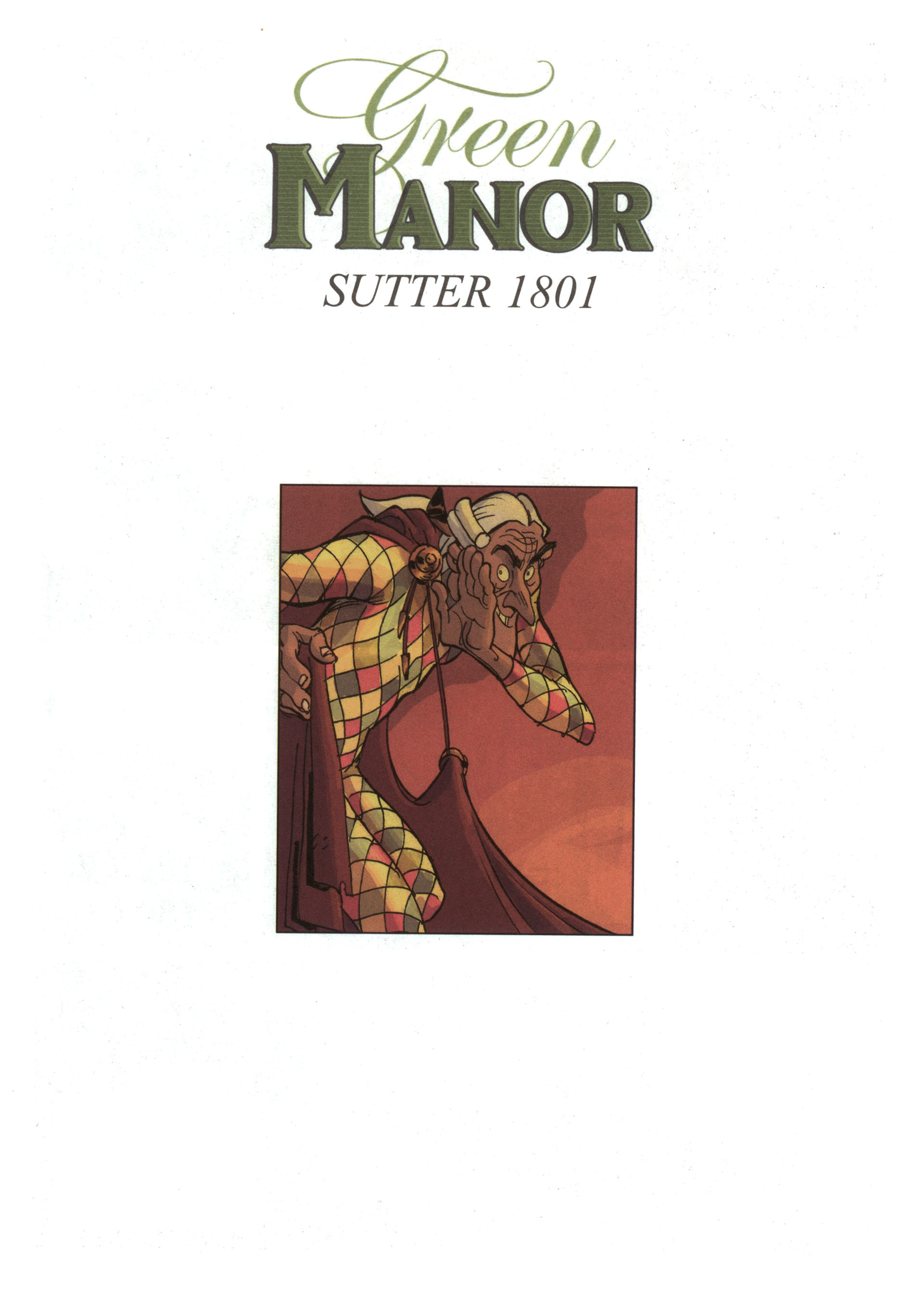 Read online Green Manor comic -  Issue #1 - 39