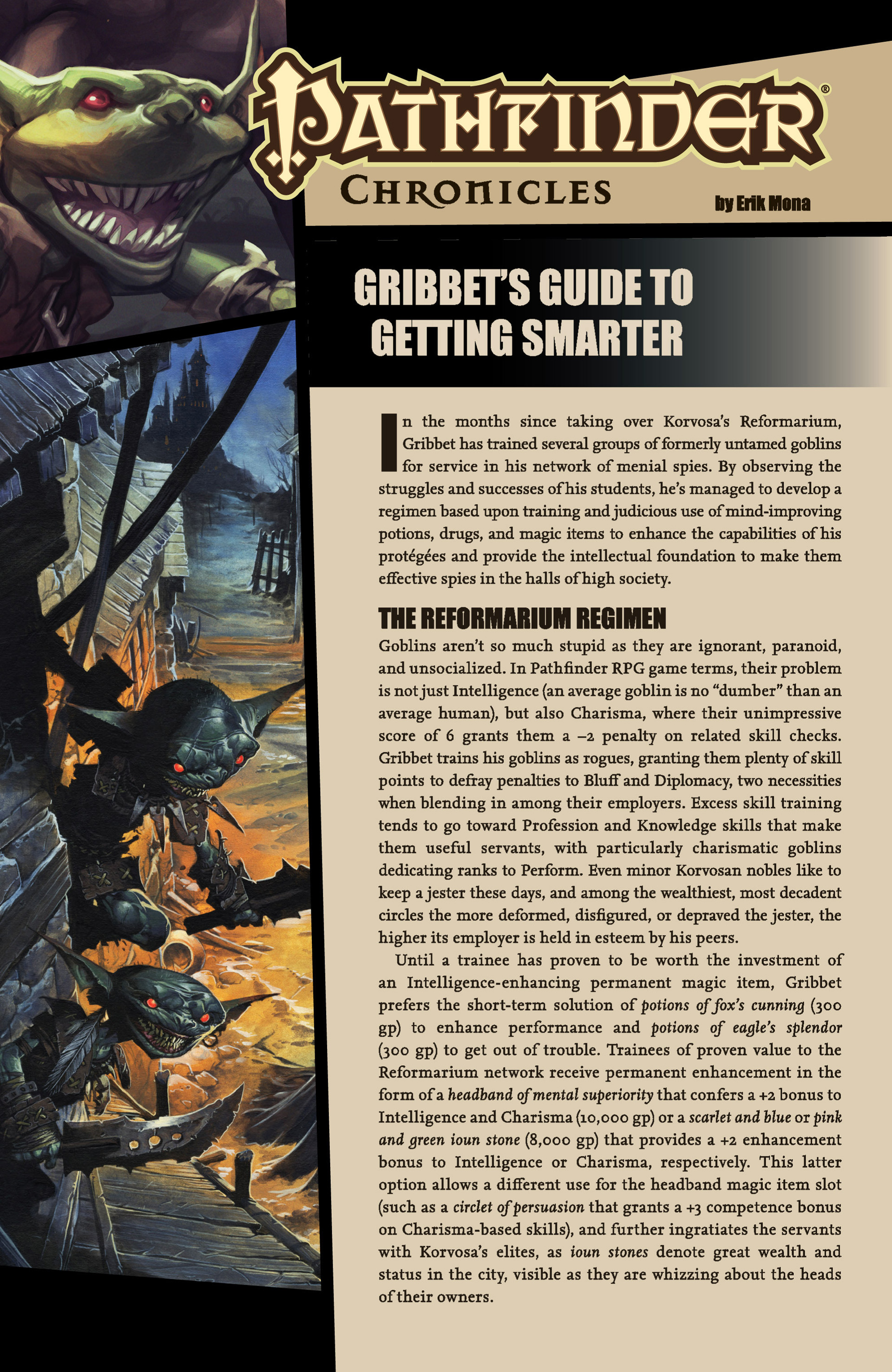 Read online Pathfinder: Goblins! comic -  Issue #1 - 28