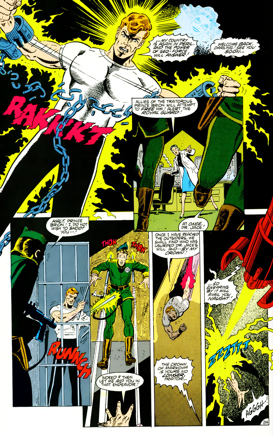 Read online The Outsiders (1985) comic -  Issue #26 - 25